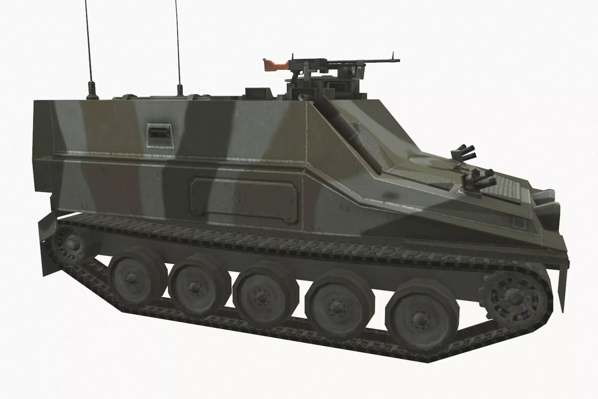 FV105 Sultan Low-poly 3D model_0