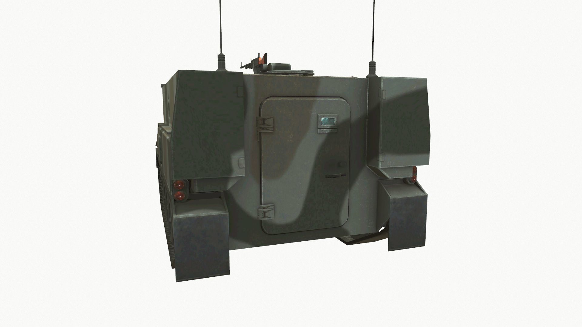 FV105 Sultan Low-poly 3D model_5