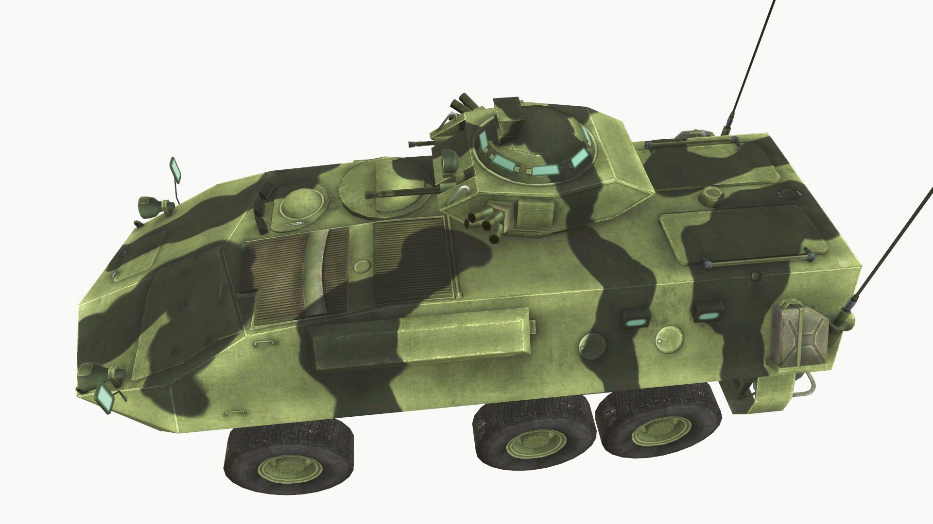 Grizzly Low-poly 3D model_3