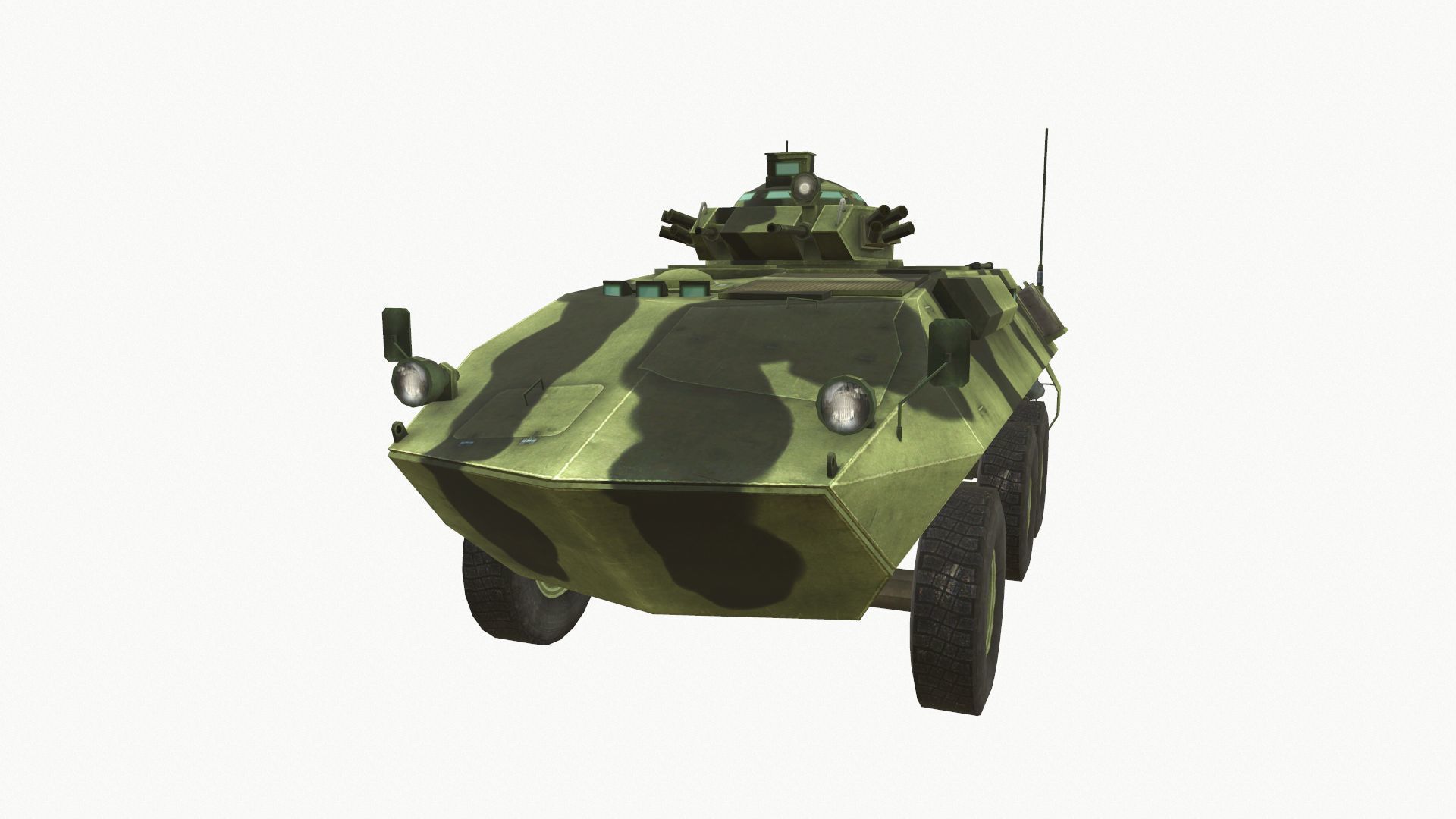 Grizzly Low-poly 3D model_1