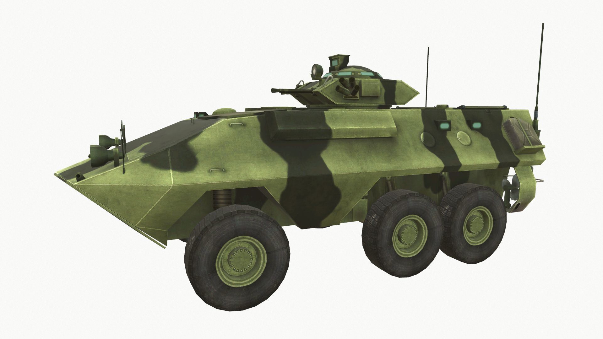 Grizzly Low-poly 3D model_2