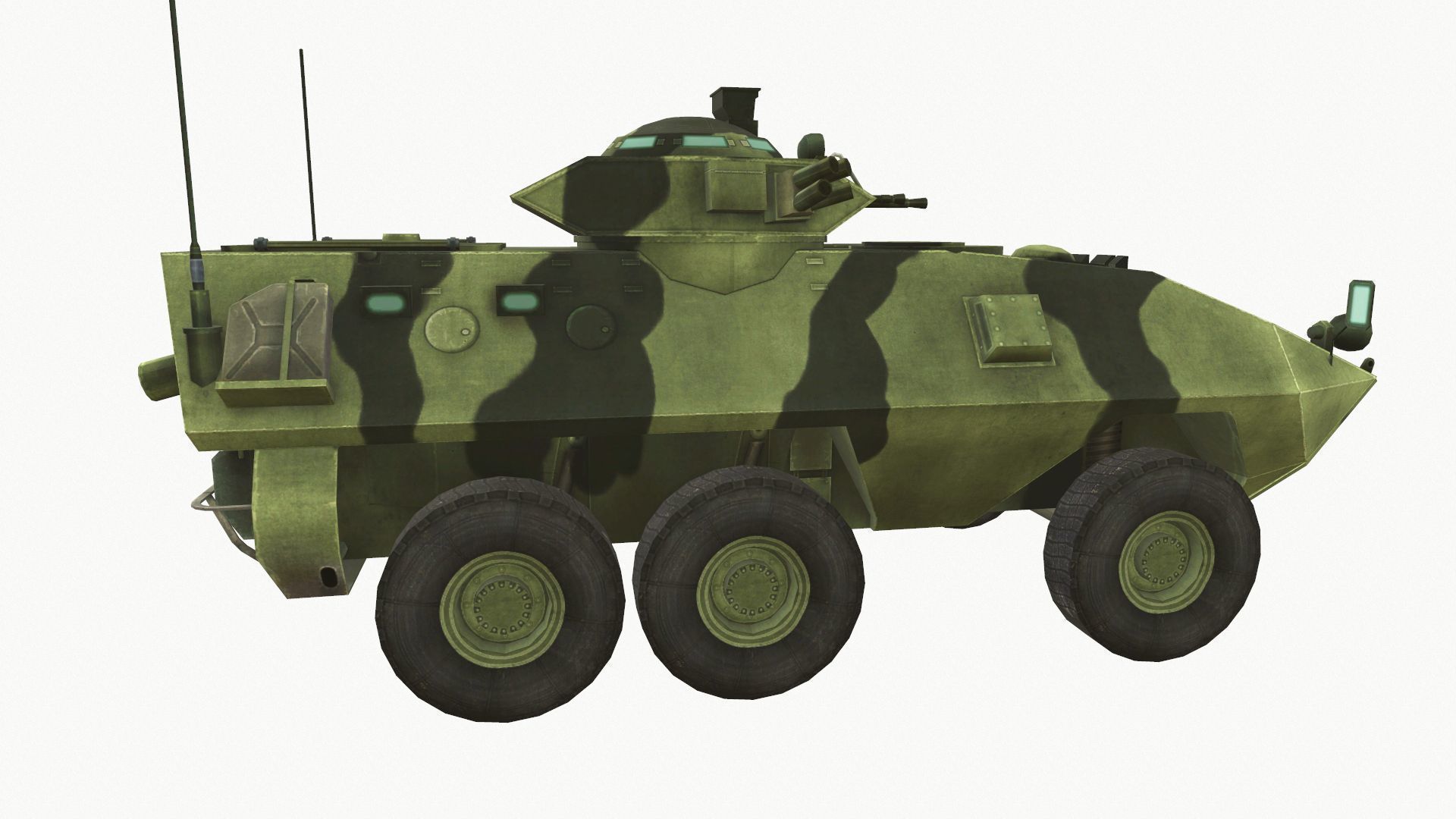 Grizzly Low-poly 3D model_4