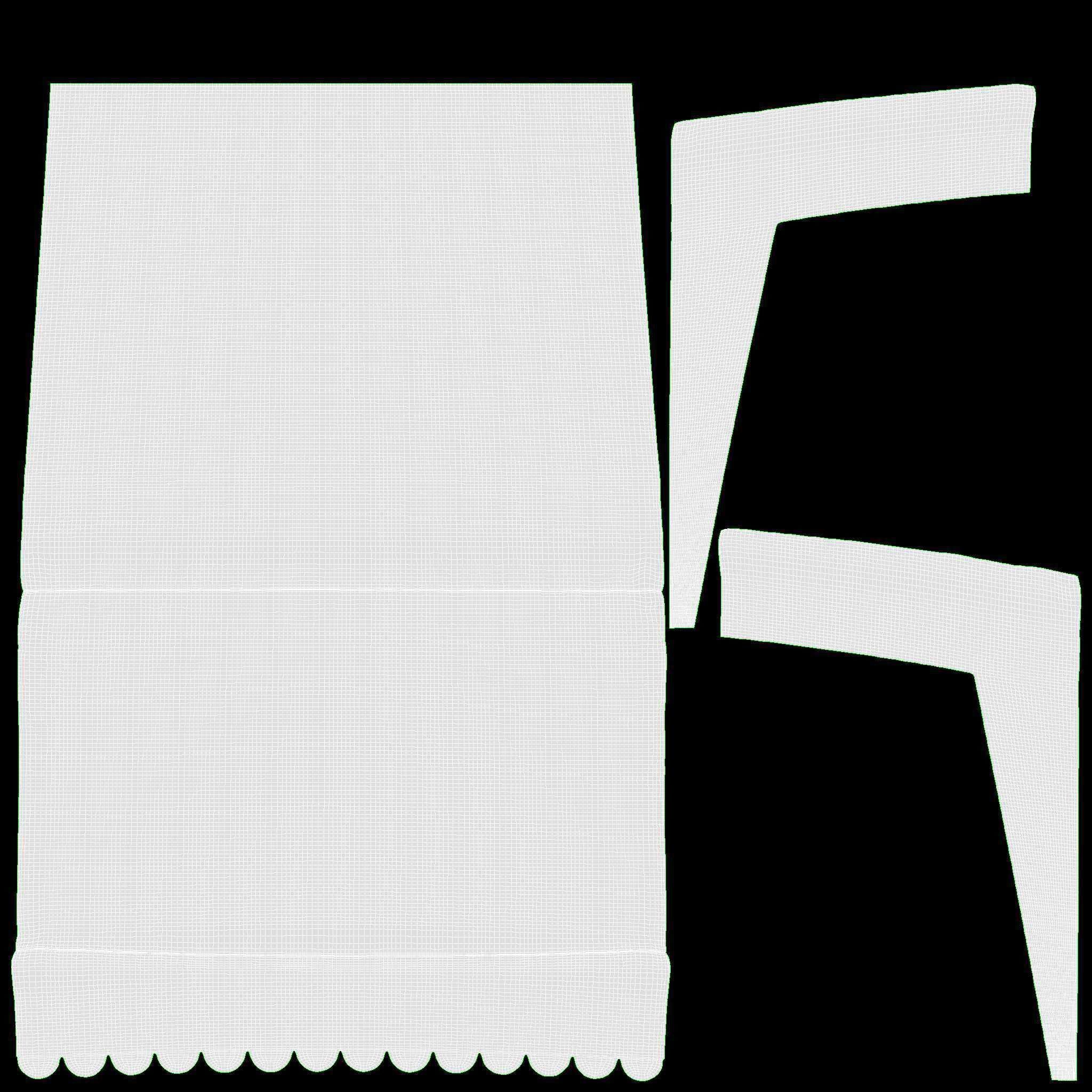 Market Fair Stall with Canopy 02 3D model_8