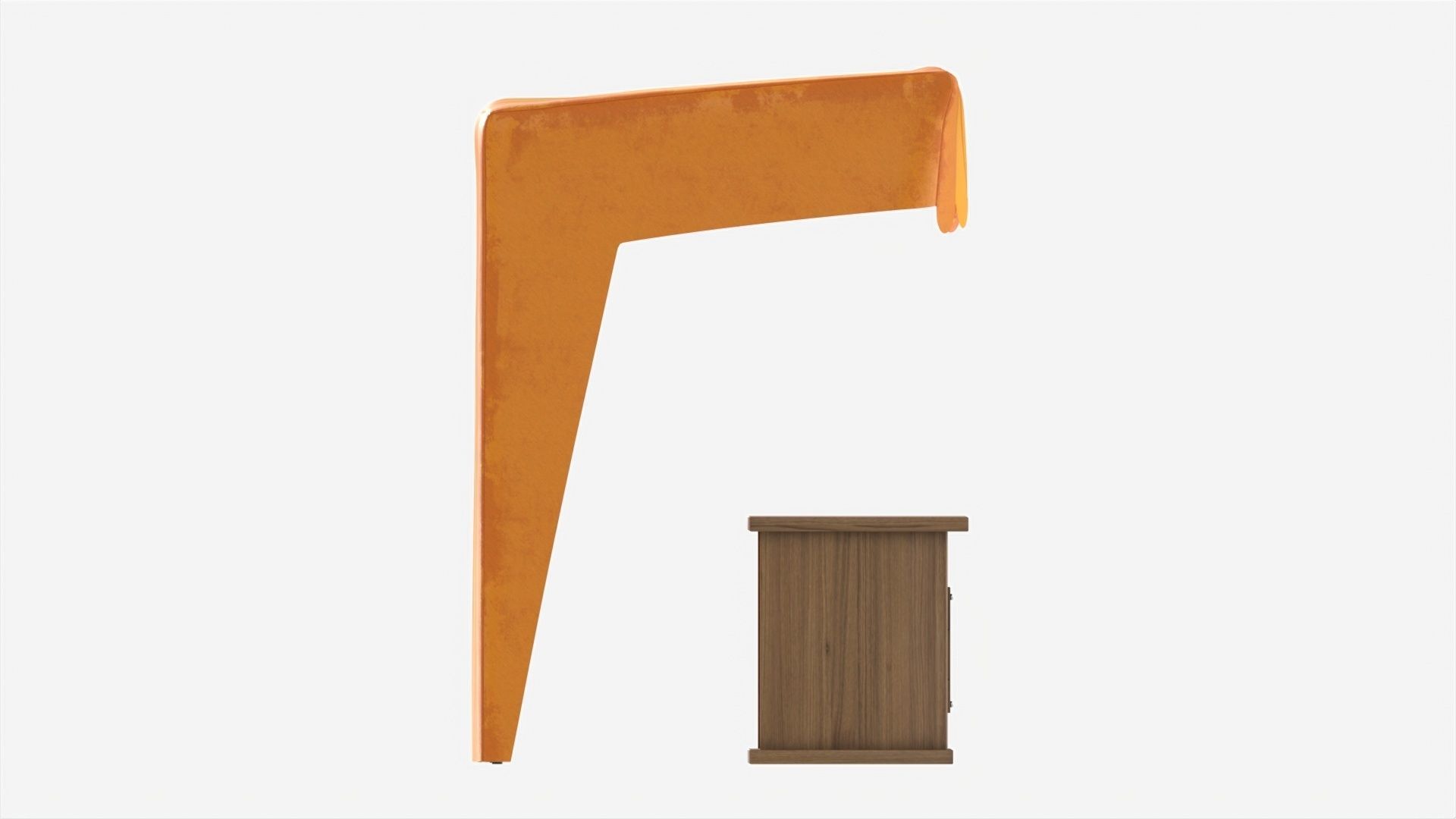 Market Fair Stall with Canopy 02 3D model_5