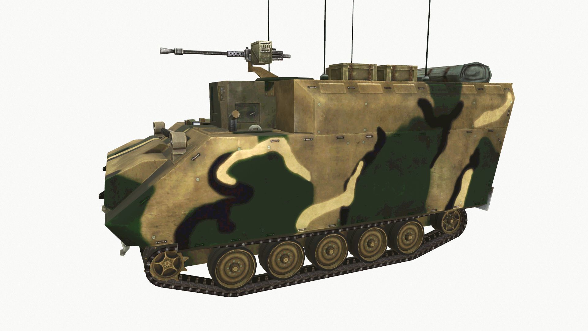 KIFV K277 Low-poly 3D model_2