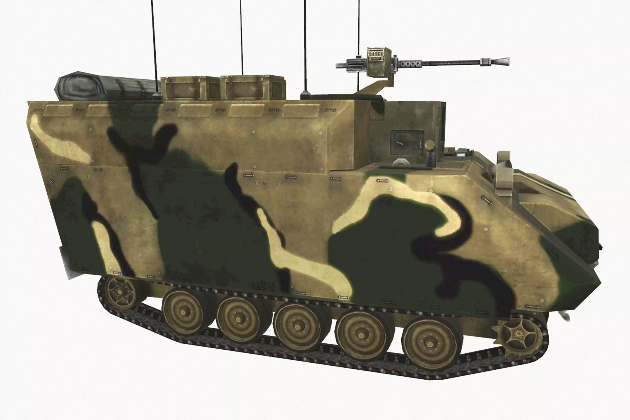 KIFV K277 Low-poly 3D model_0