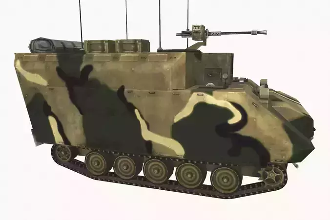 KIFV K277 Low-poly 3D model