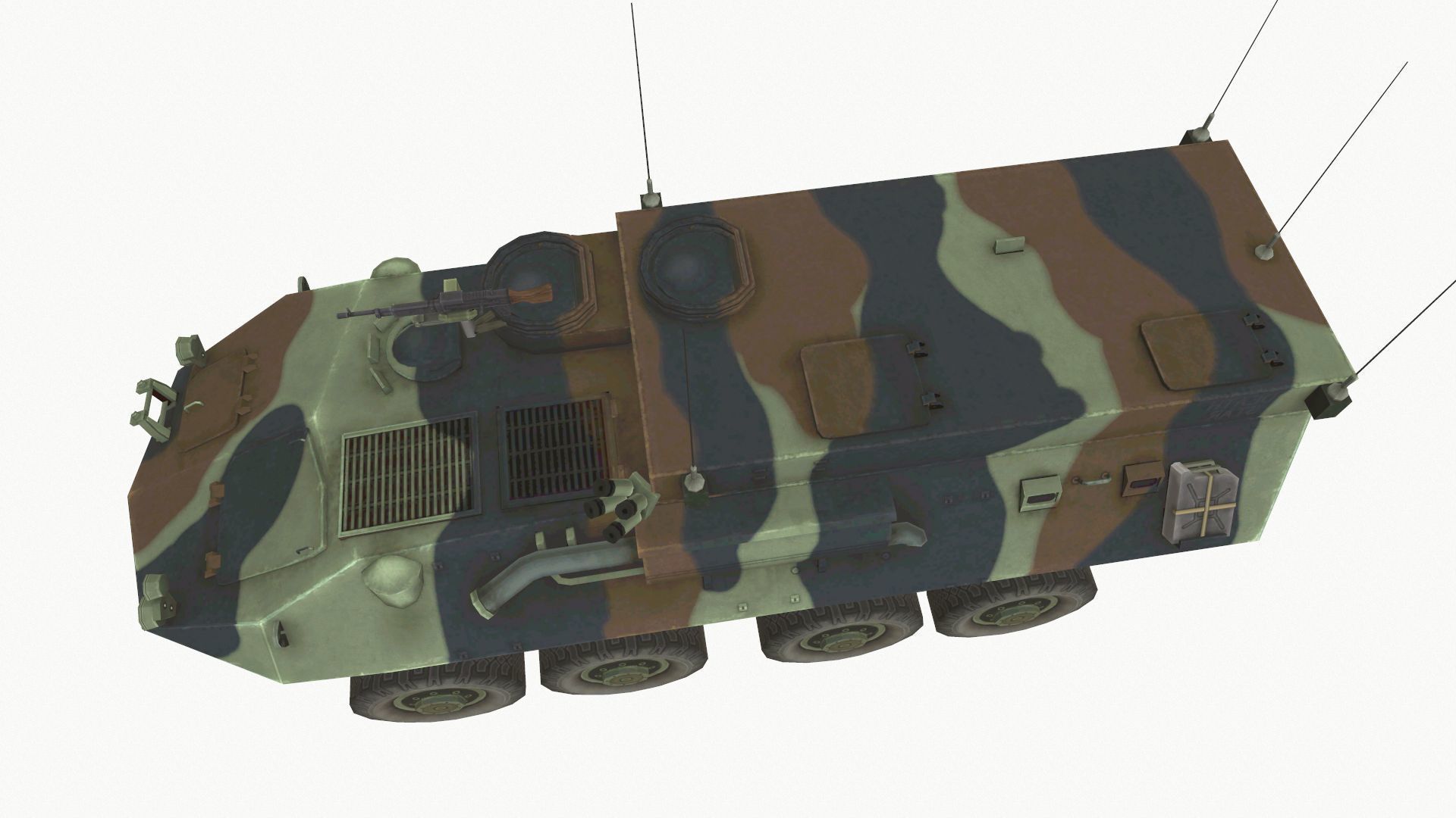 LAV-C2 Low-poly 3D model_3