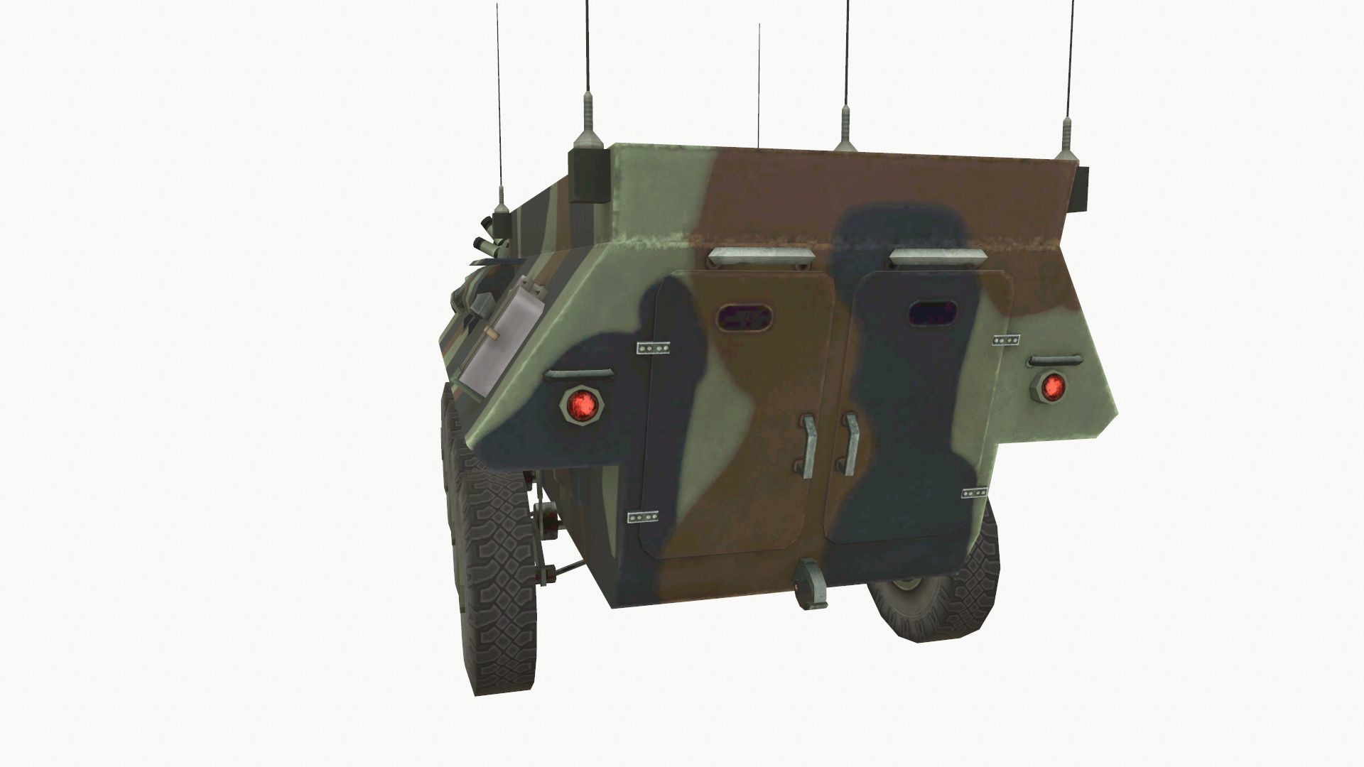 LAV-C2 Low-poly 3D model_5
