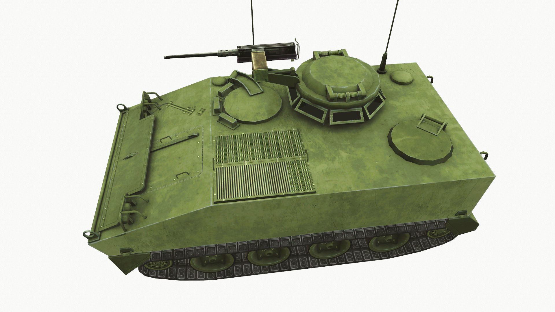 3D model M114 Armored Fighting Vehicle VR / AR / lowpoly CGTrader