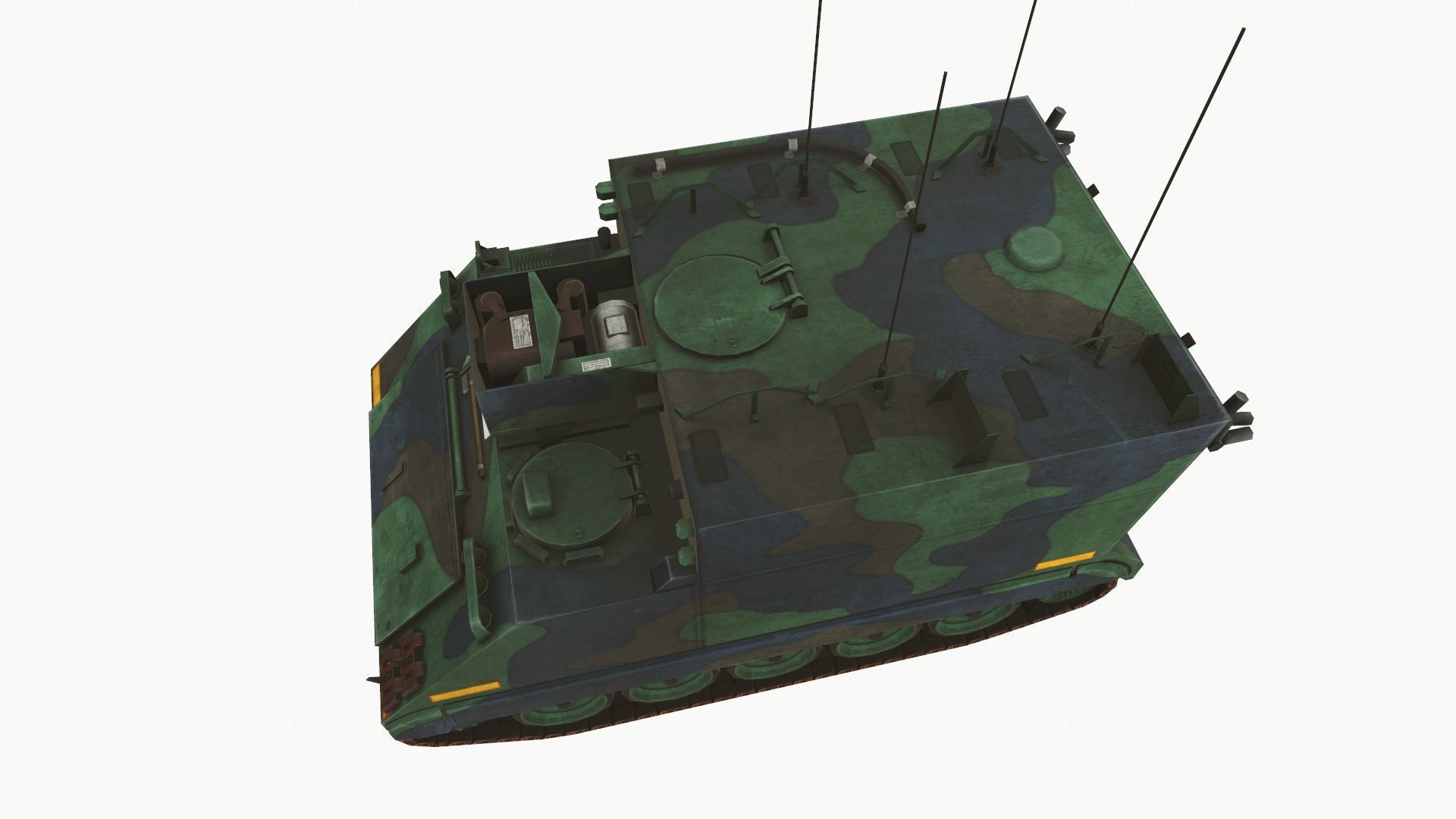 M577 CPC Low-poly 3D model_3