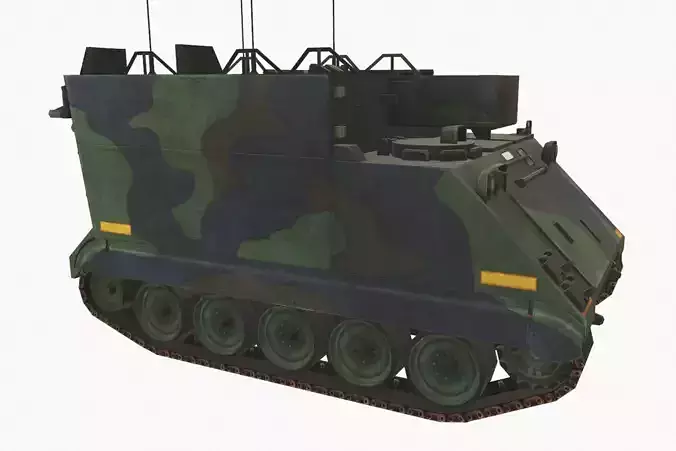 M577 CPC Low-poly 3D model