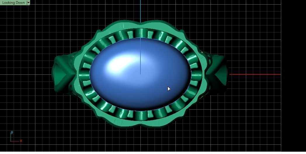 turkish men ring 3D print model_8