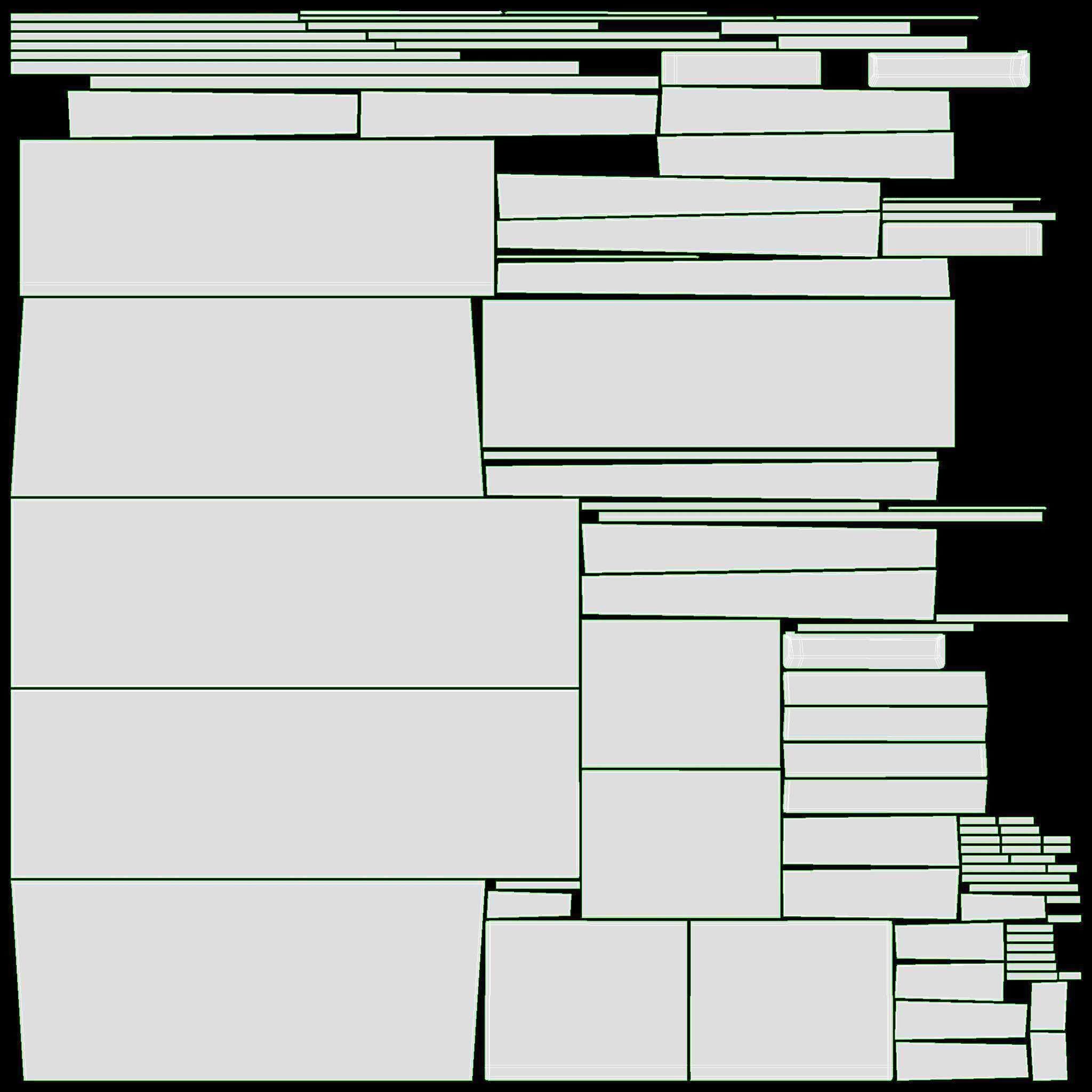 Market Fair Stall with Canopy 03 3D model_10