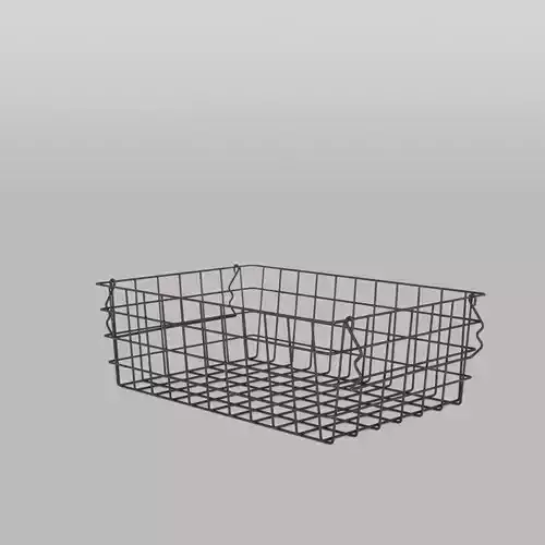 Small Storage Basket Black