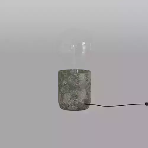 Marble Table Lamp Green Marble pattern