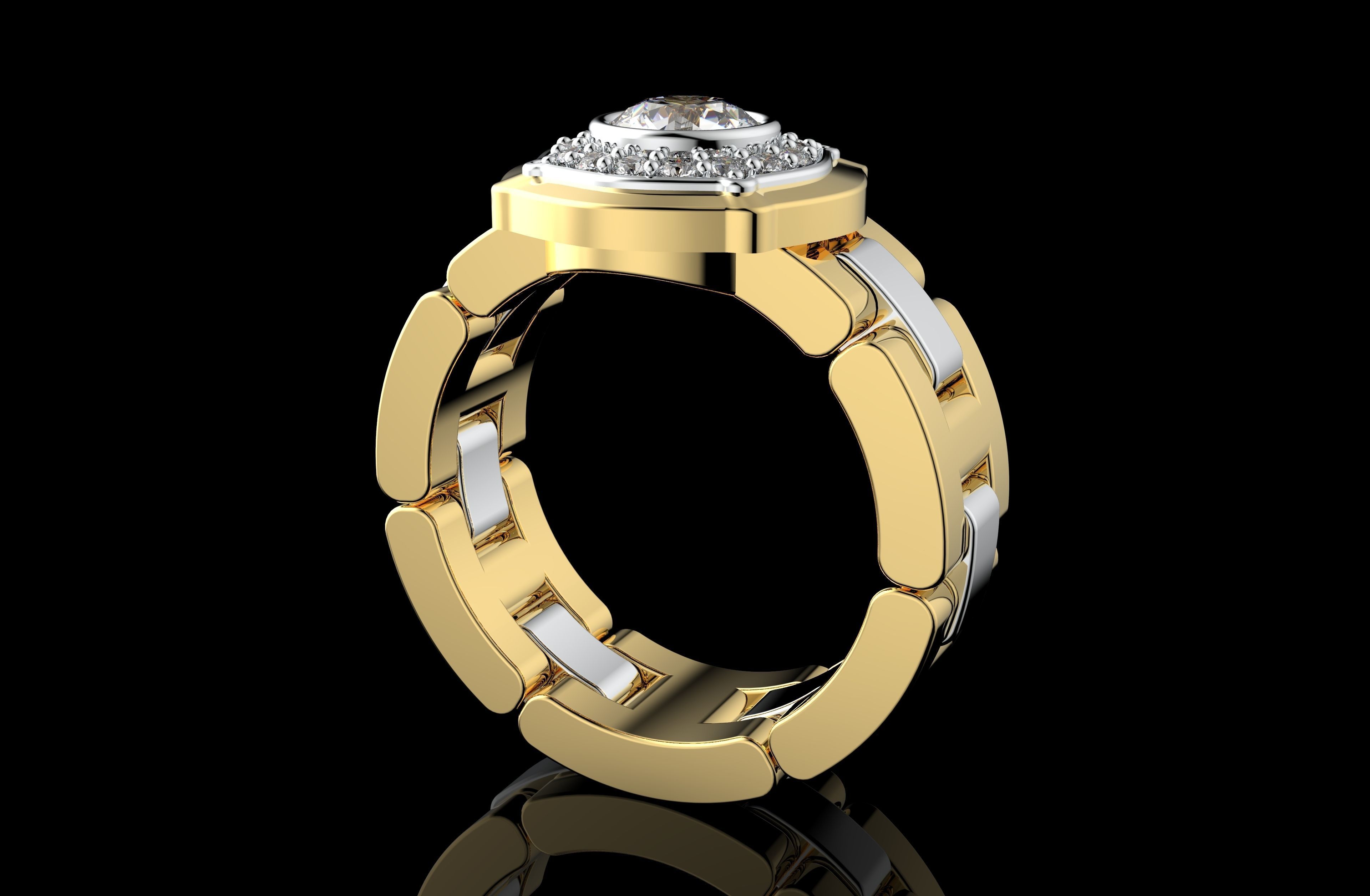 Gold N1004 3D print model_5