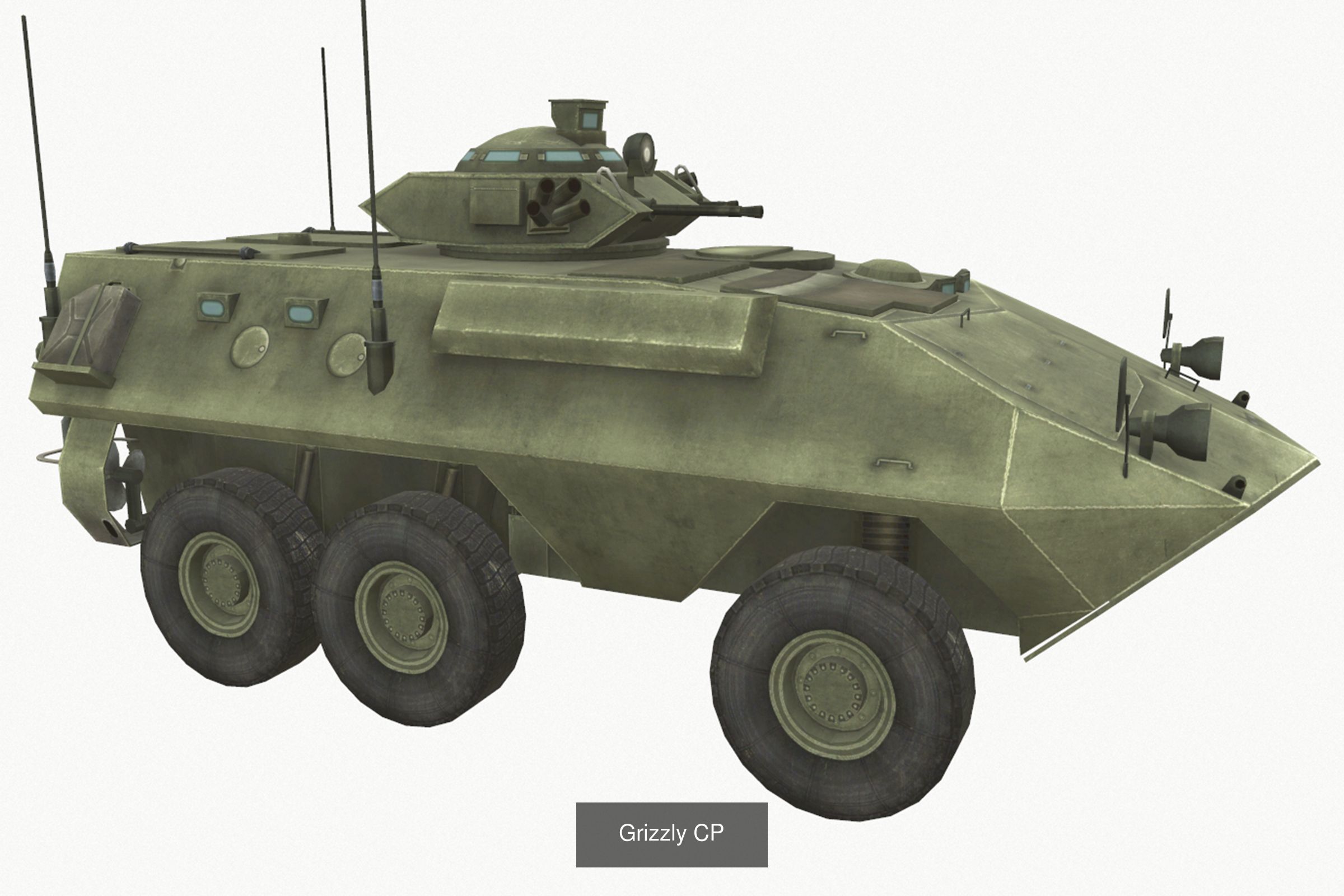 Armored Fighting Vehicle Pack 3D Model Collection_13
