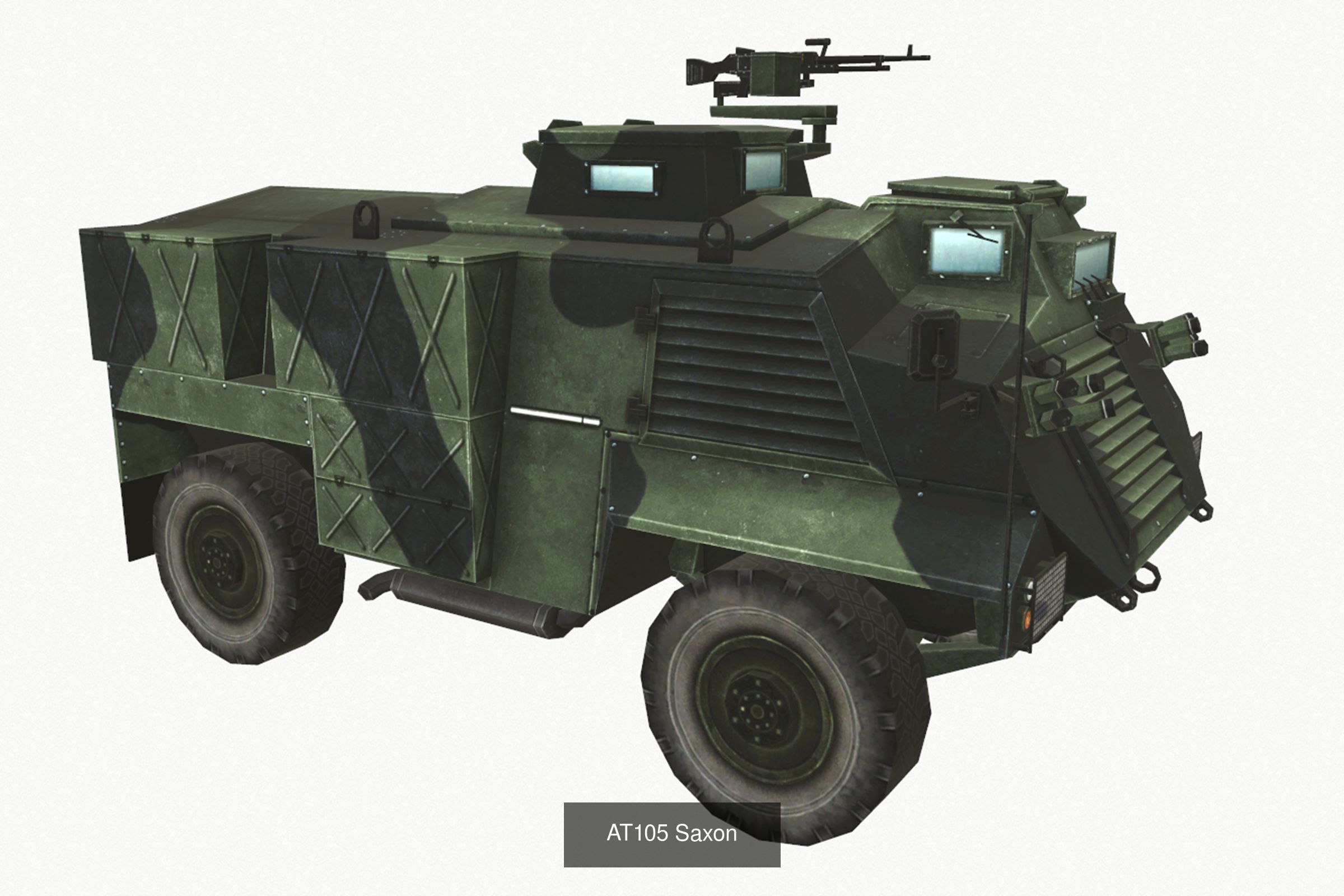 Armored Fighting Vehicle Pack 3D Model Collection_4