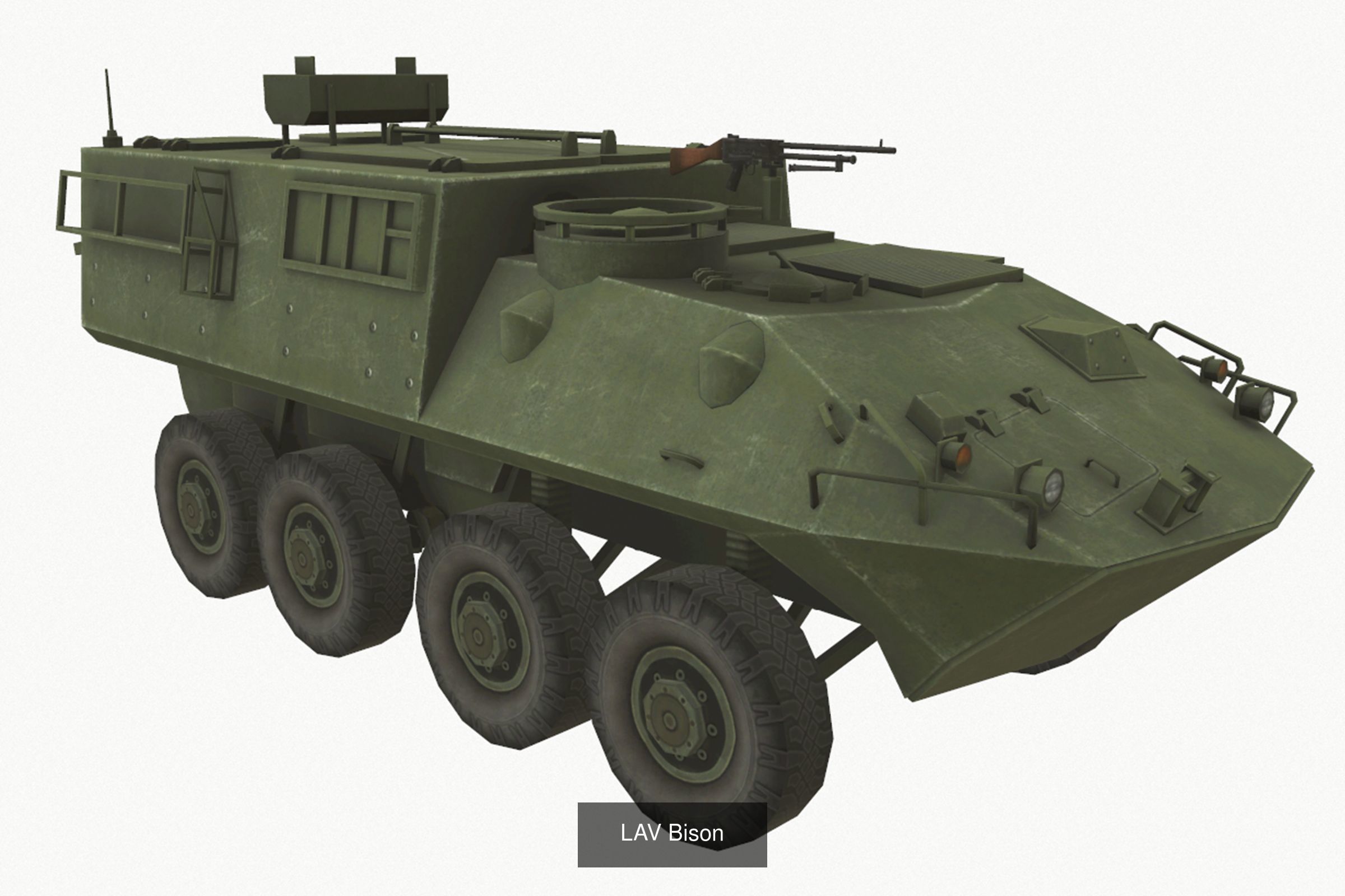 Armored Fighting Vehicle Pack 3D Model Collection_5