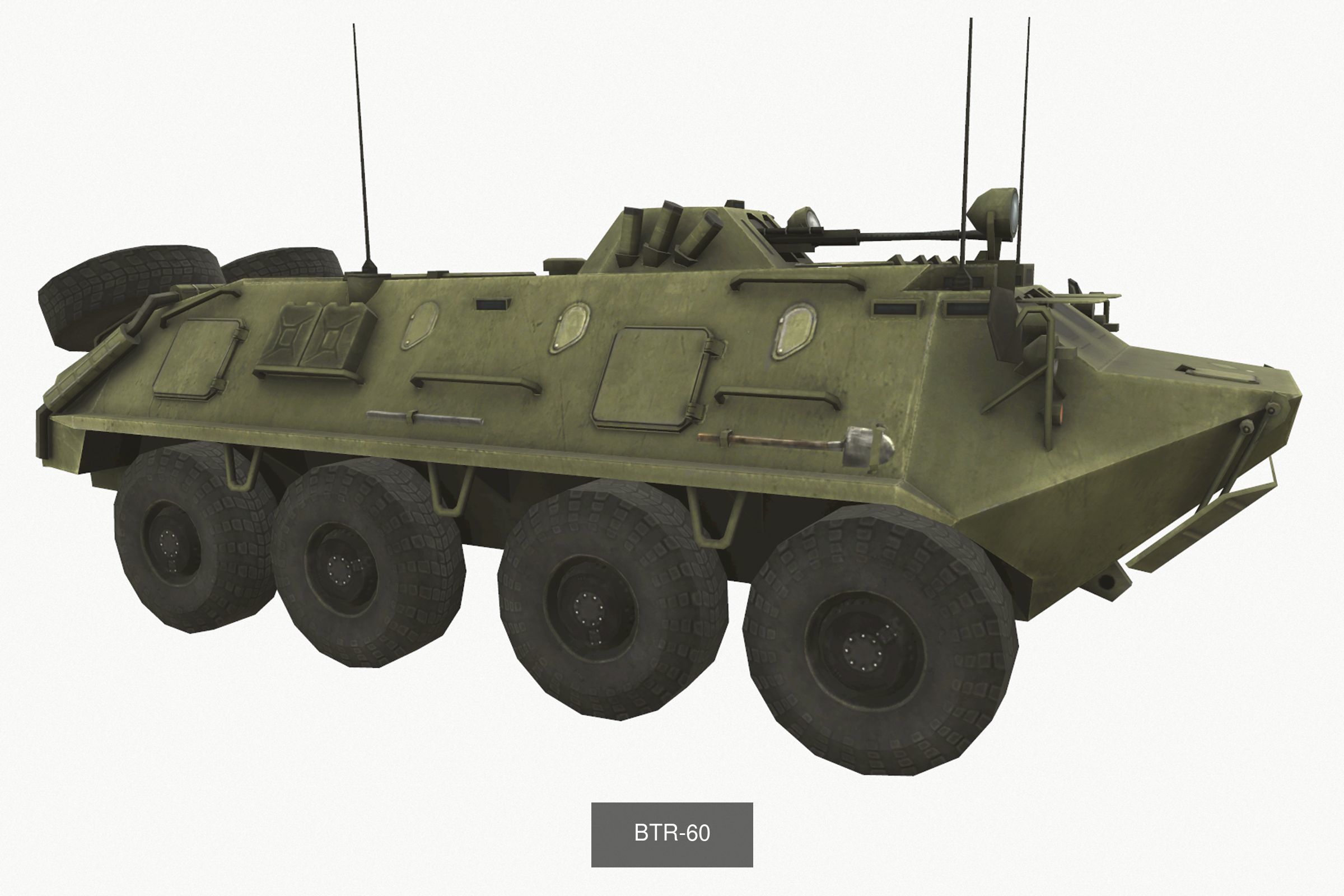 Armored Fighting Vehicle Pack 3D Model Collection_8