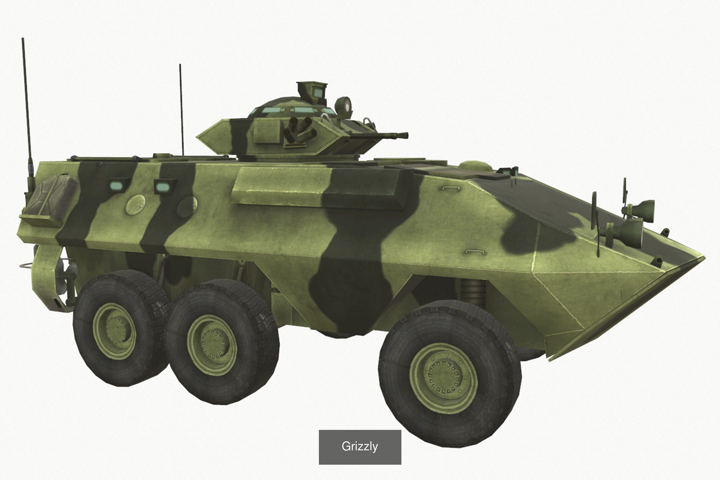 Armored Fighting Vehicle Pack 3D Model Collection_12