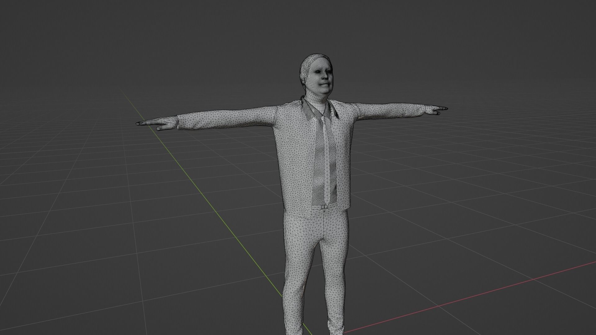 Stanley Baldwin Low-poly 3D model_7