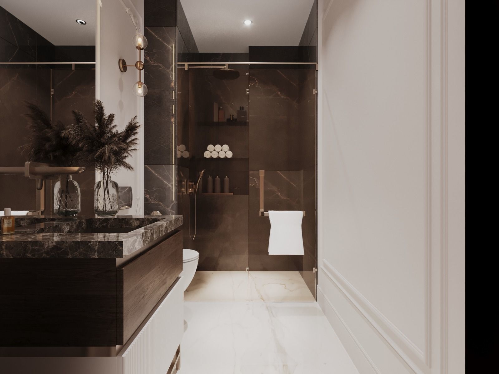 Bathroom Sapphire by FGM 3D model_1