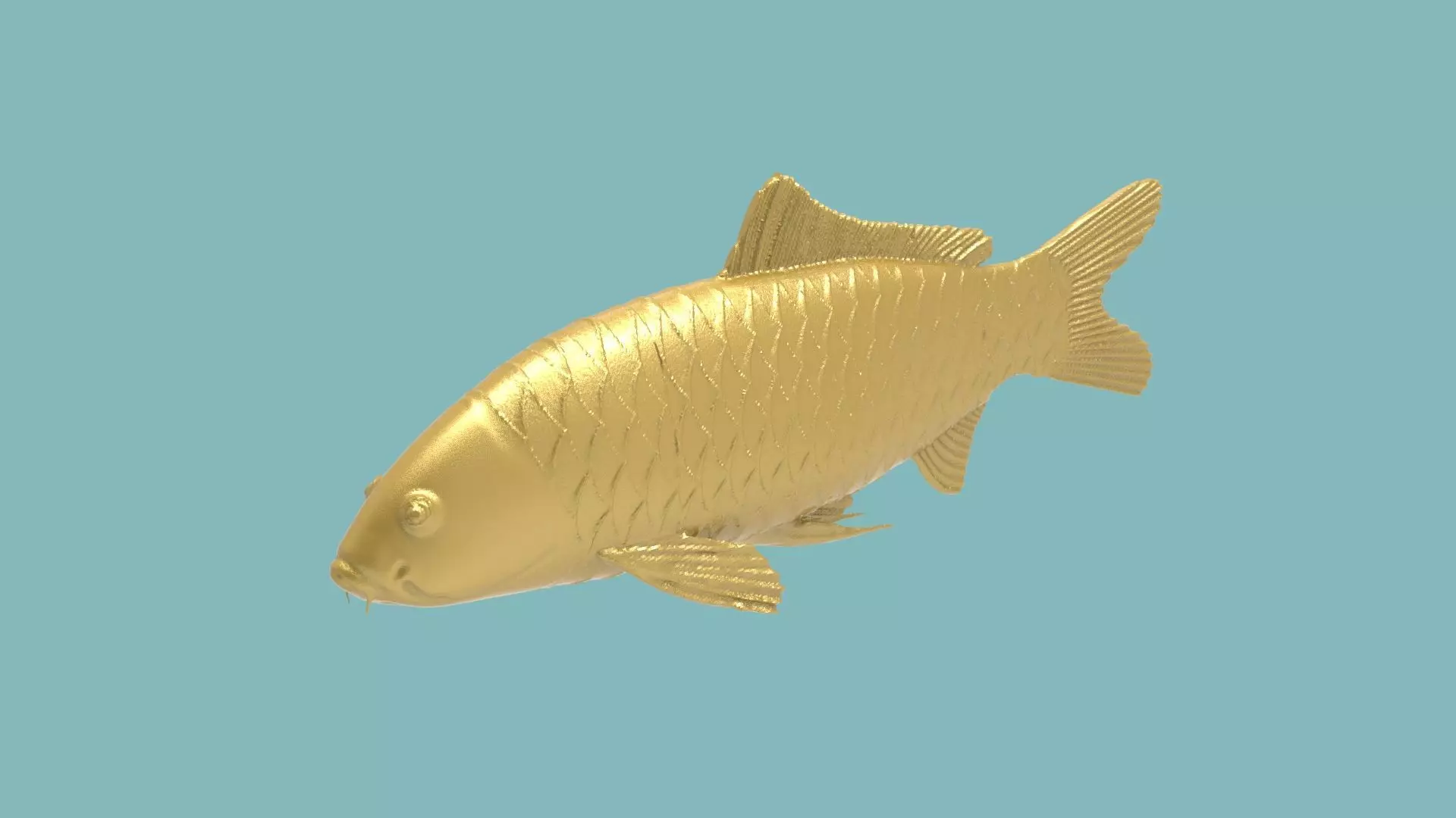 Koi Fish 3D Printing Model 3D print model