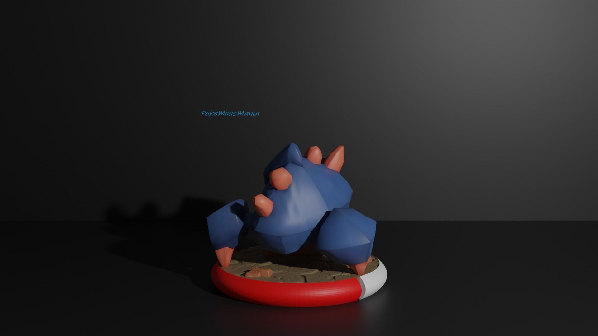 Roggenrola Boldore and Gigalith 3D print model 3D print model_8