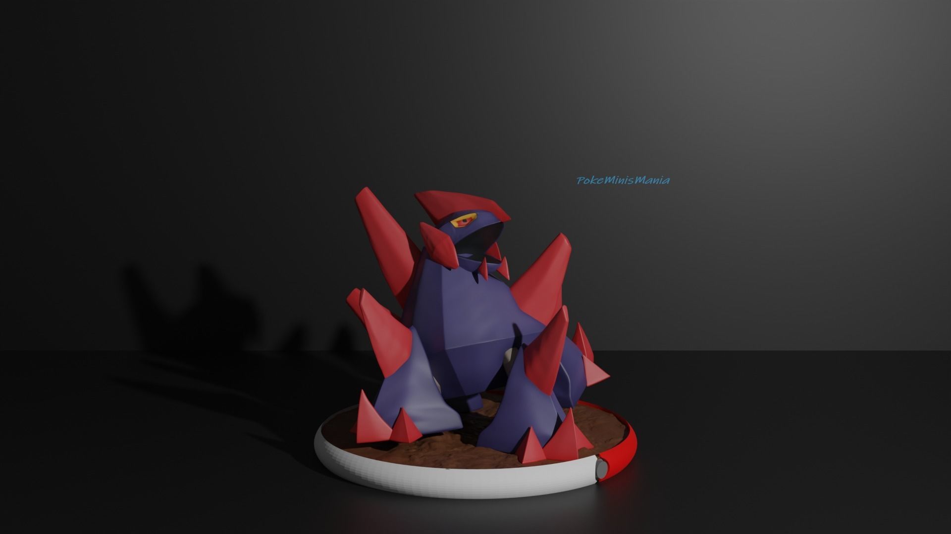 Roggenrola Boldore and Gigalith 3D print model 3D print model_10
