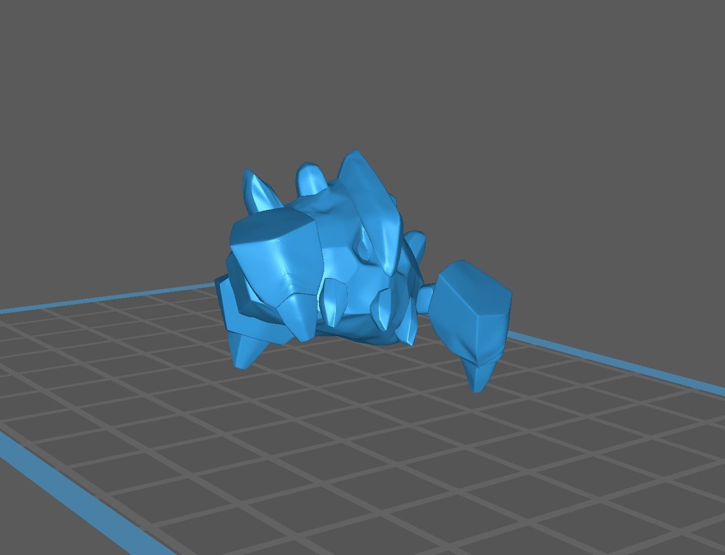 Roggenrola Boldore and Gigalith 3D print model 3D print model_34