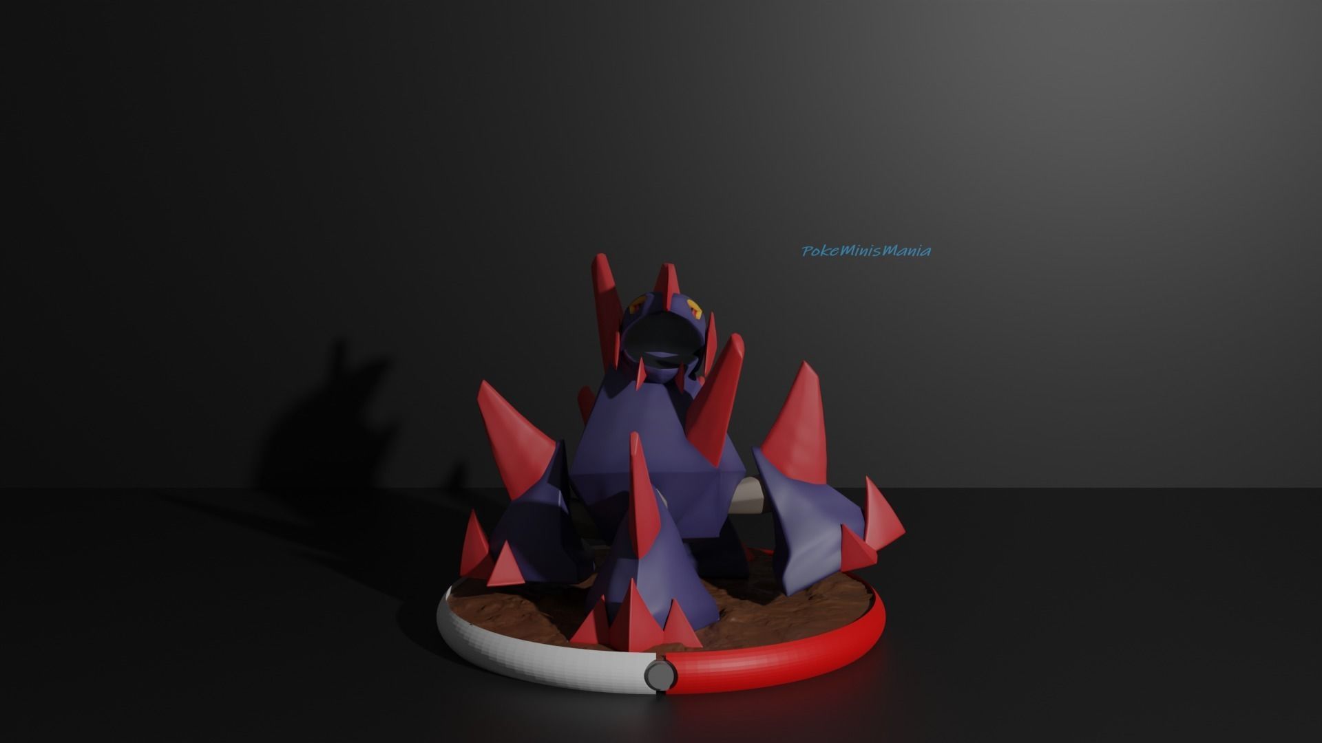 Roggenrola Boldore and Gigalith 3D print model 3D print model_9