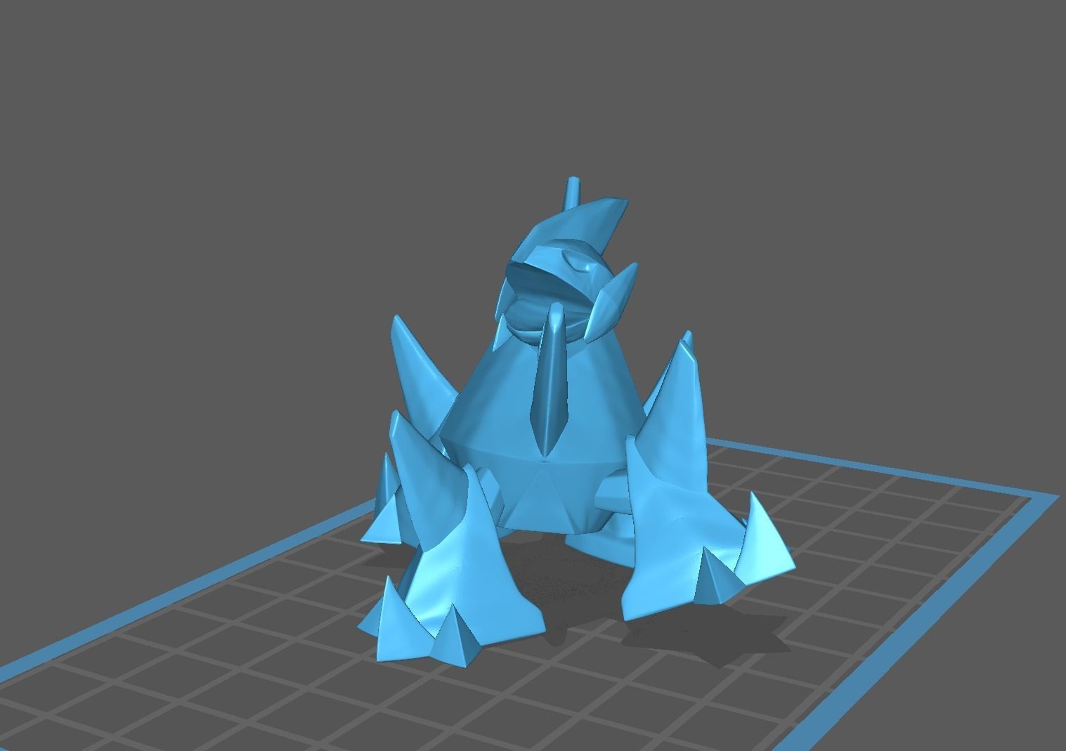 Roggenrola Boldore and Gigalith 3D print model 3D print model_37
