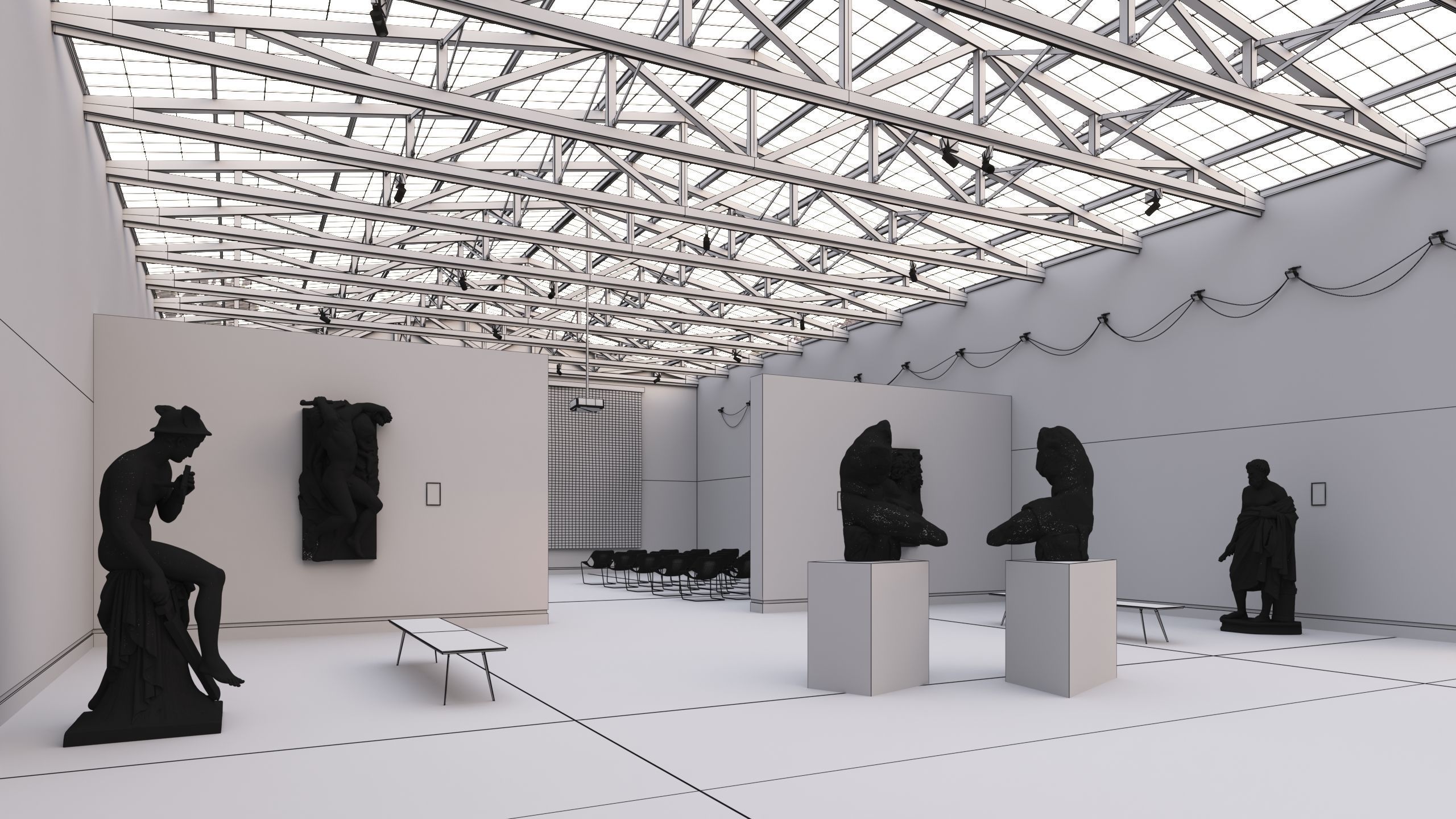 Archinteriors vol 66 - collection of galleries and offices 3D model_12