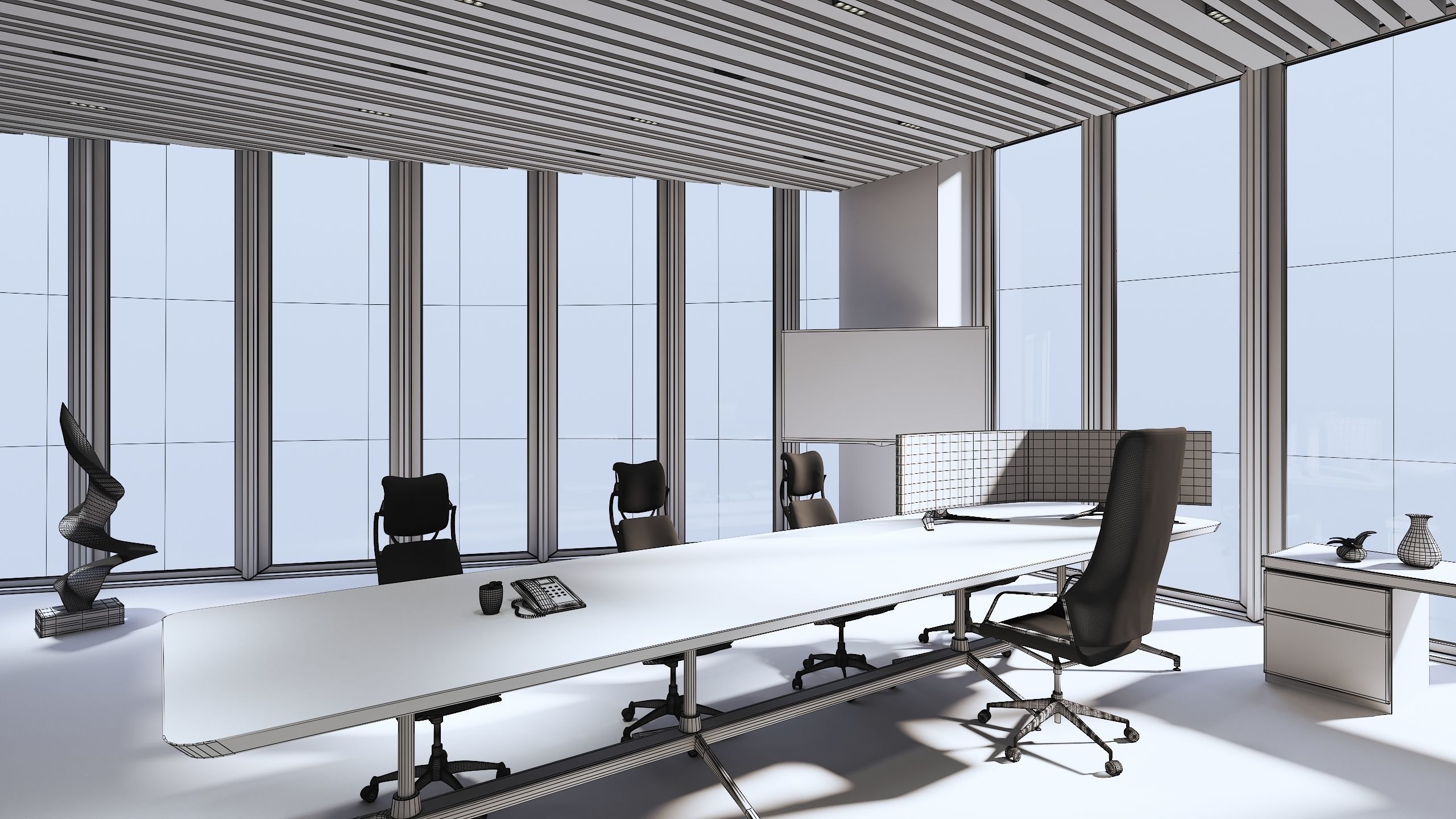 Archinteriors vol 66 - collection of galleries and offices 3D model_58