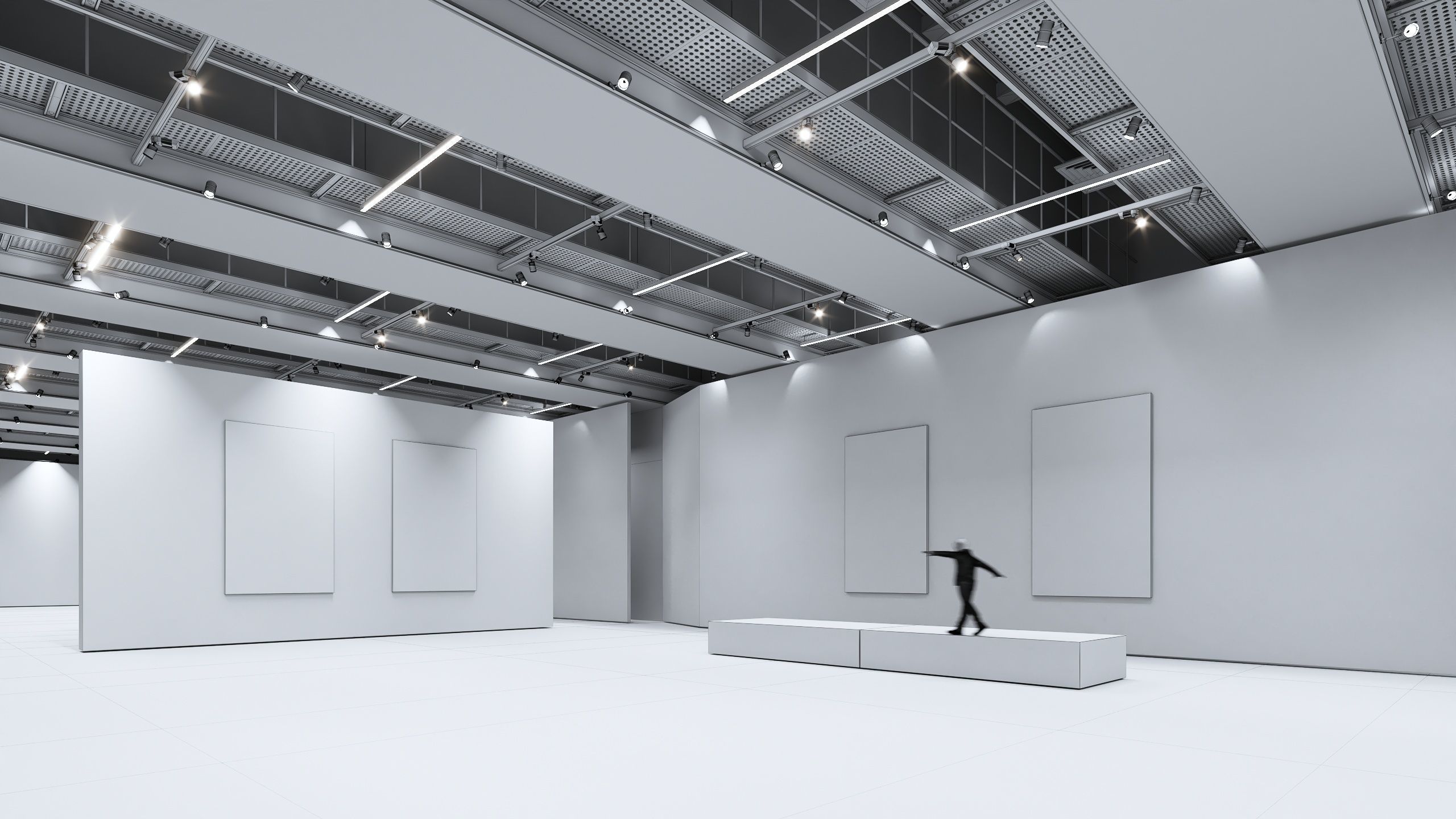 Archinteriors vol 66 - collection of galleries and offices 3D model_36