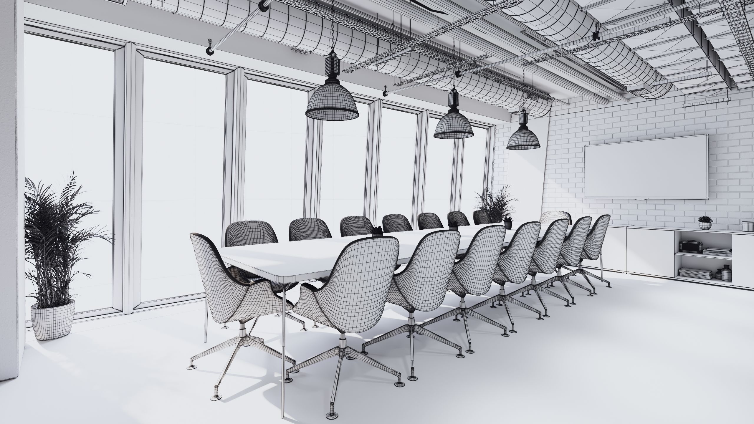 Archinteriors vol 66 - collection of galleries and offices 3D model_49