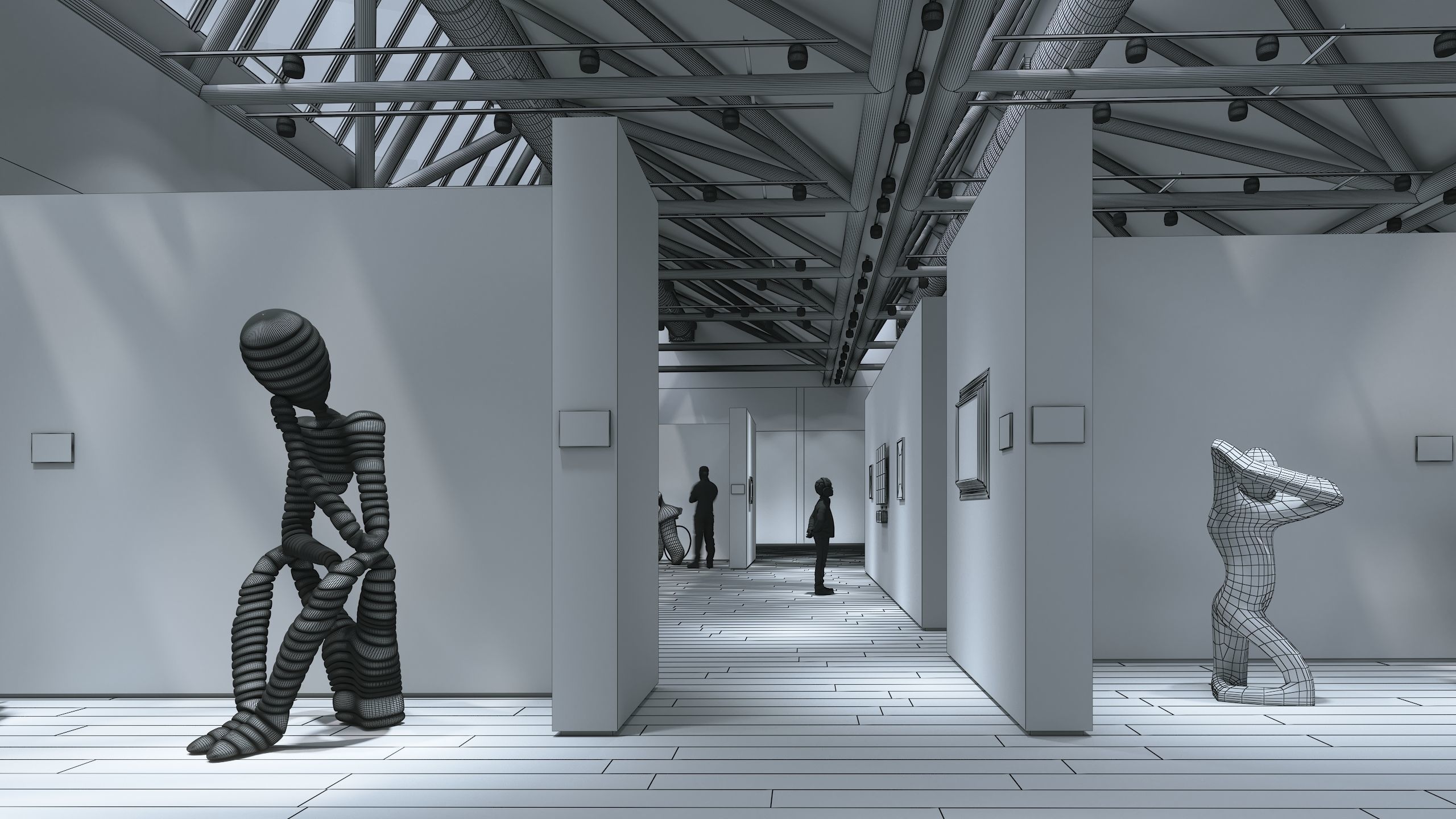 Archinteriors vol 66 - collection of galleries and offices 3D model_32