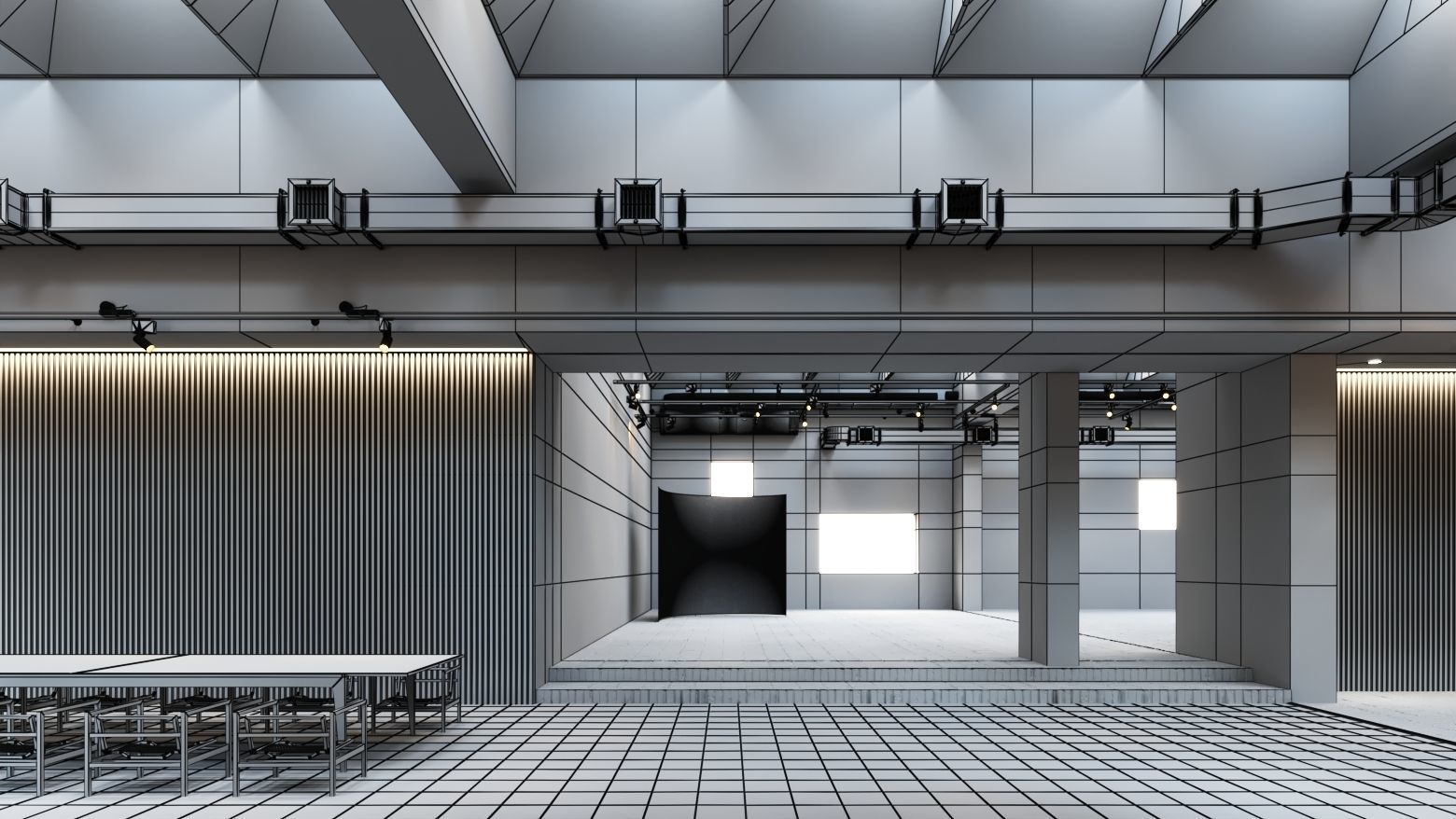 Archinteriors vol 66 - collection of galleries and offices 3D model_20