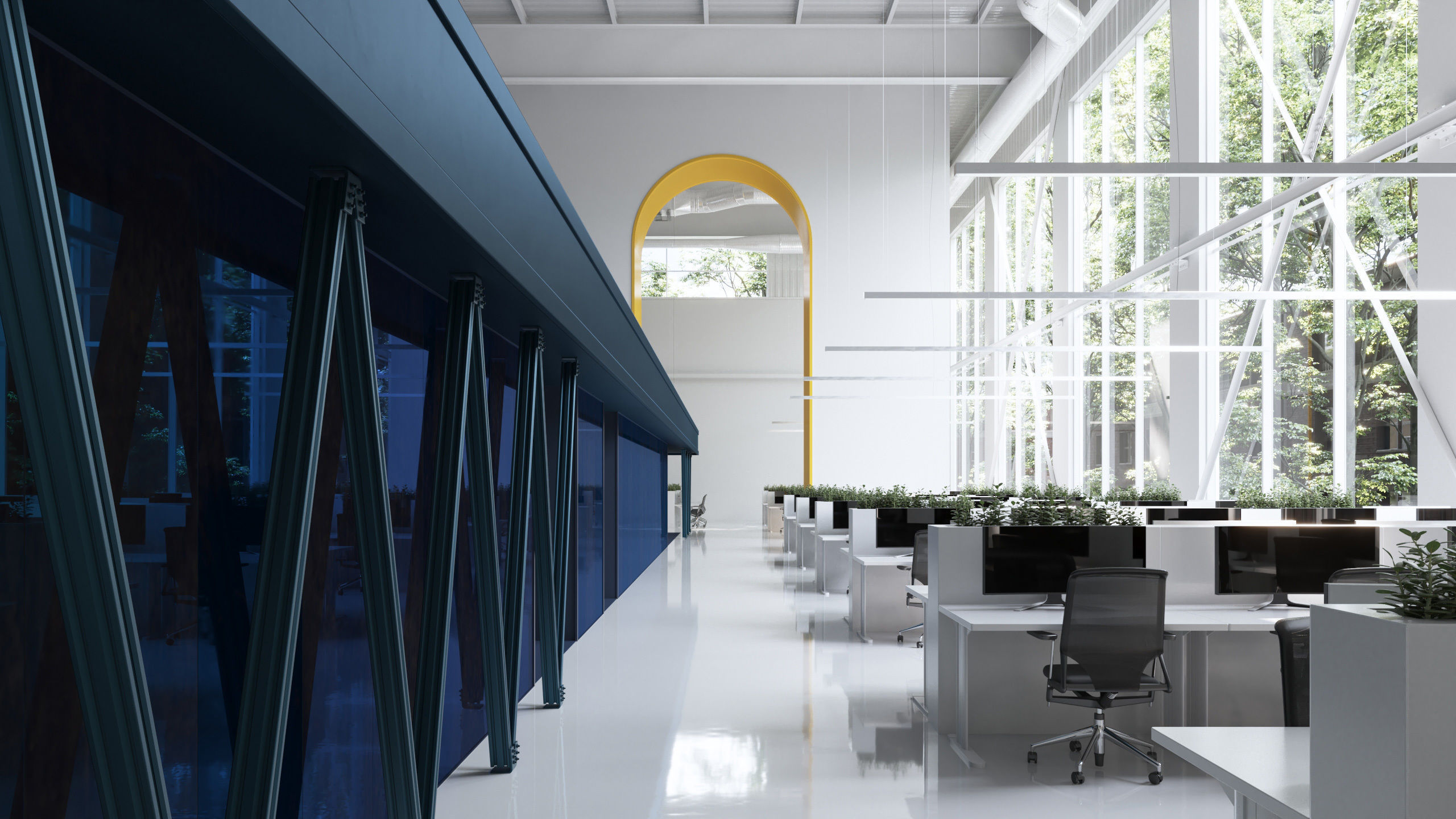 Archinteriors vol 66 - collection of galleries and offices 3D model_37