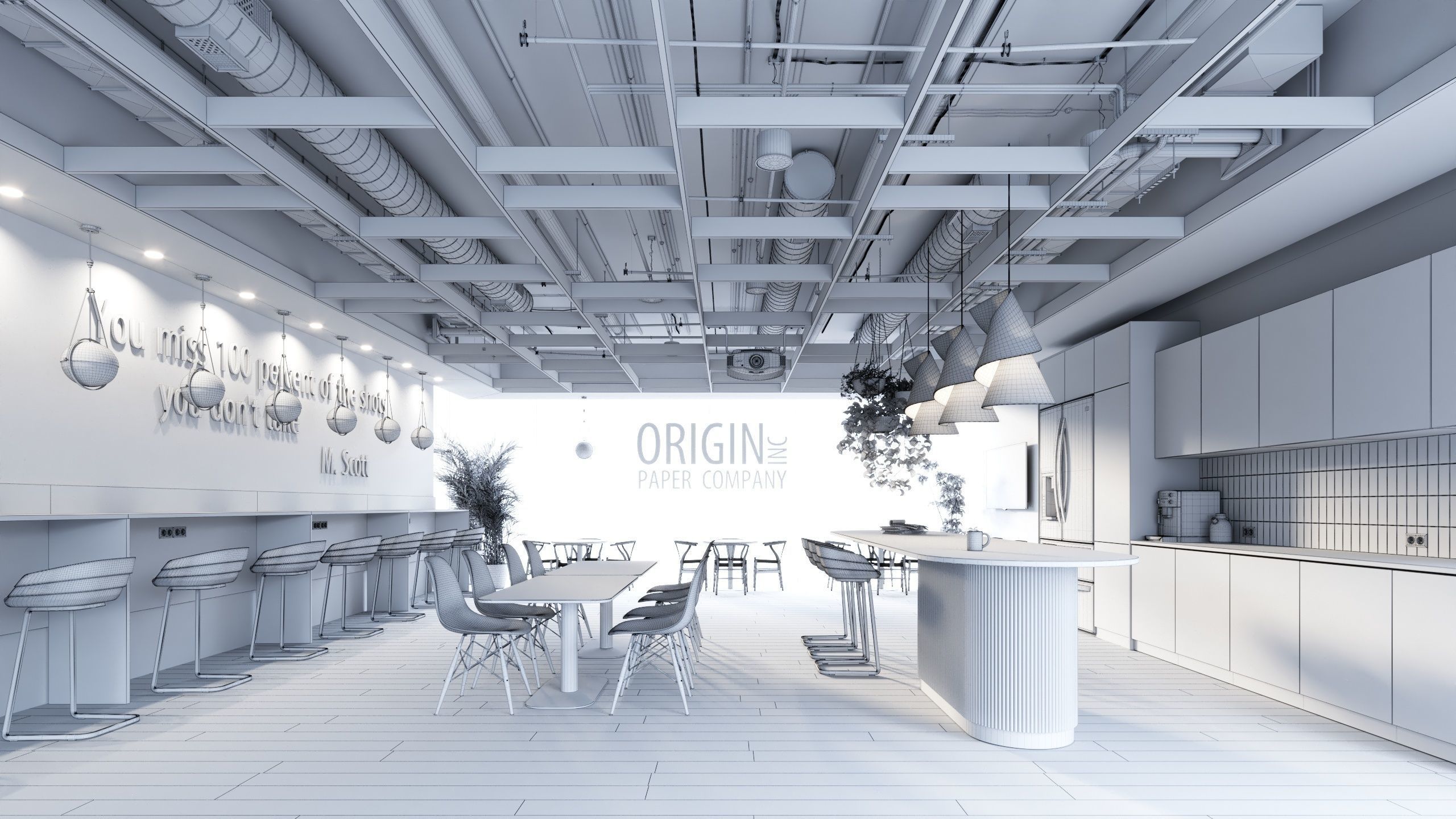 Archinteriors vol 66 - collection of galleries and offices 3D model_43