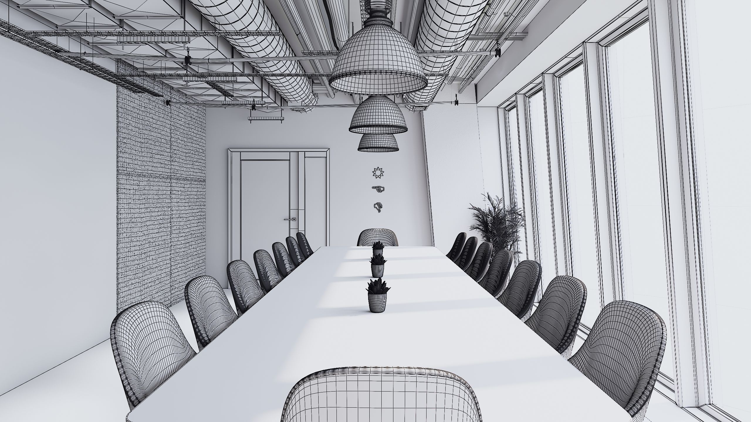 Archinteriors vol 66 - collection of galleries and offices 3D model_50