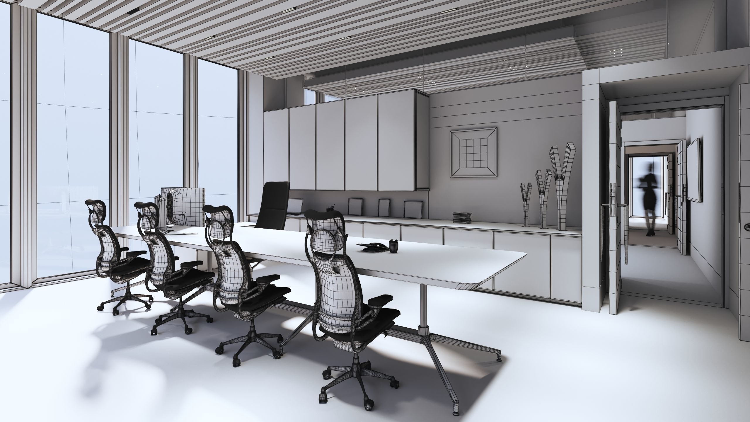 Archinteriors vol 66 - collection of galleries and offices 3D model_57
