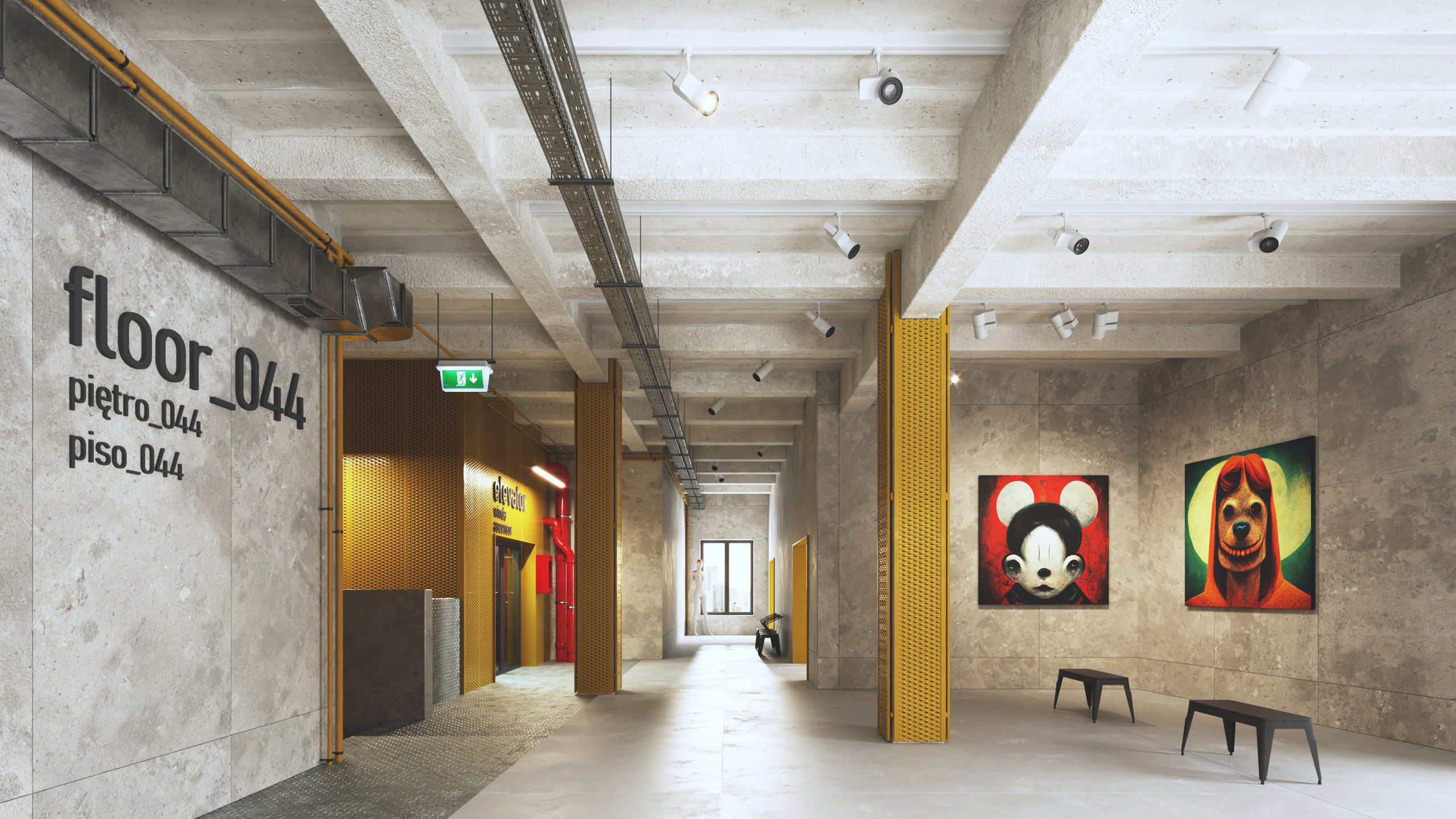 Archinteriors vol 66 - collection of galleries and offices 3D model_25