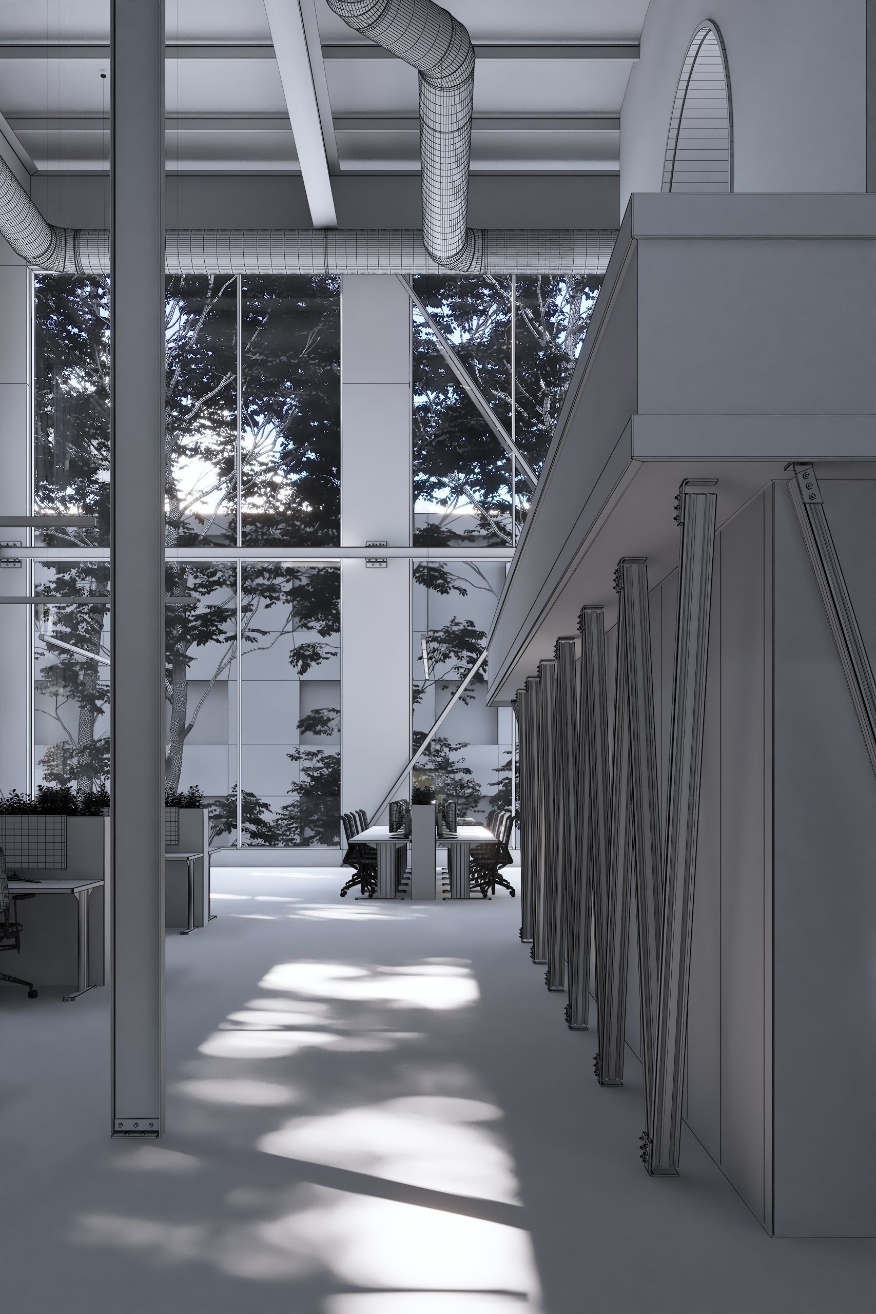 Archinteriors vol 66 - collection of galleries and offices 3D model_40