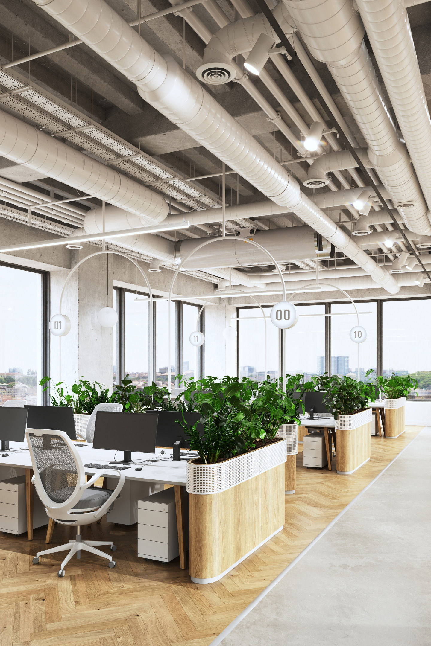 Archinteriors vol 66 - collection of galleries and offices 3D model_3