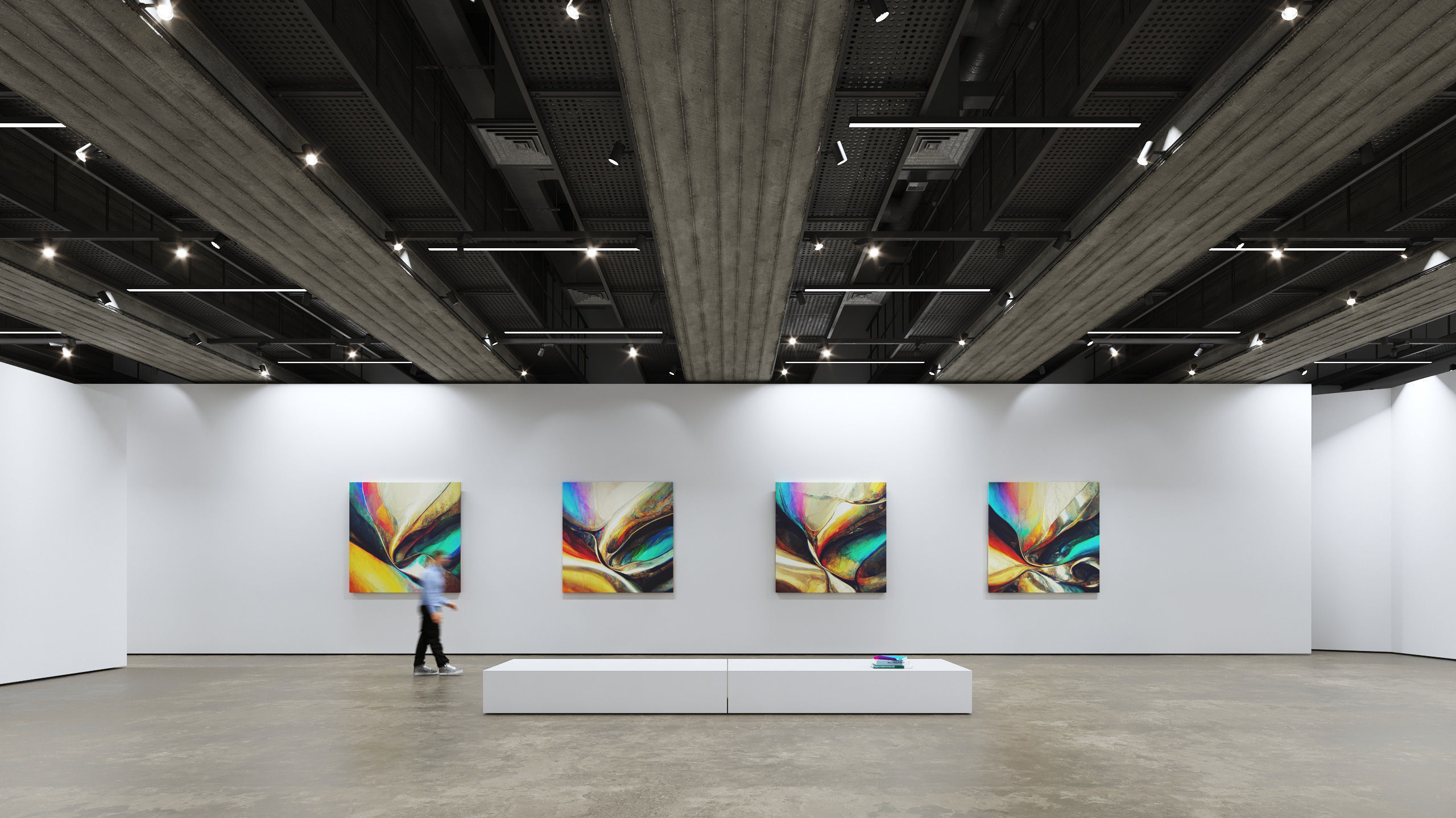 Archinteriors vol 66 - collection of galleries and offices 3D model_33