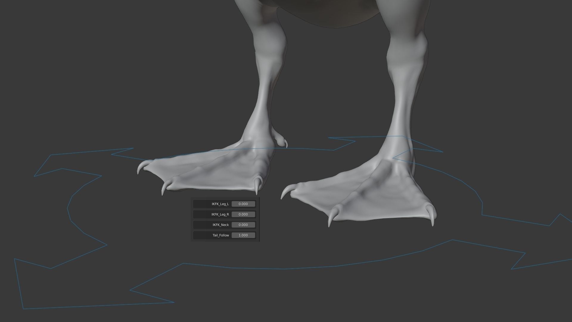 Little Goose Animation VFX Grace 3D model_17