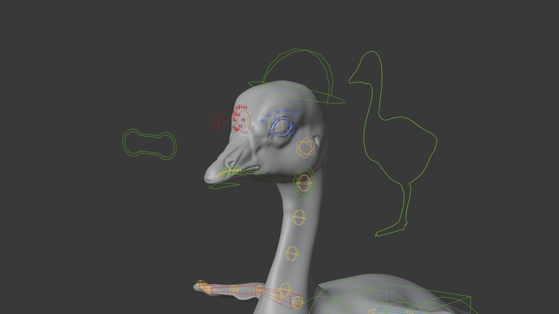 Little Goose Animation VFX Grace 3D model_16